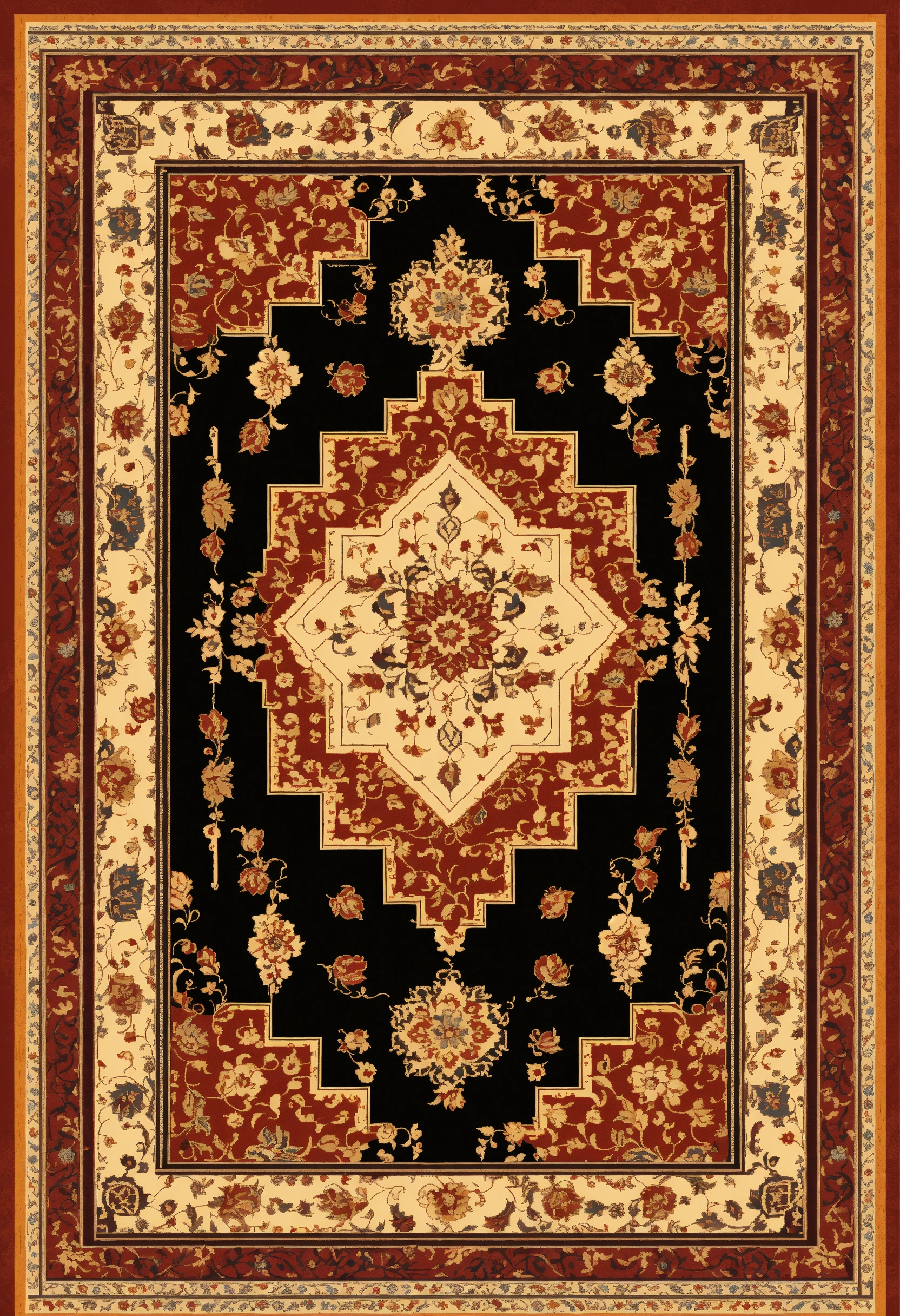 Lexica - Create unique Turkish rug designs., vector designs, high ...