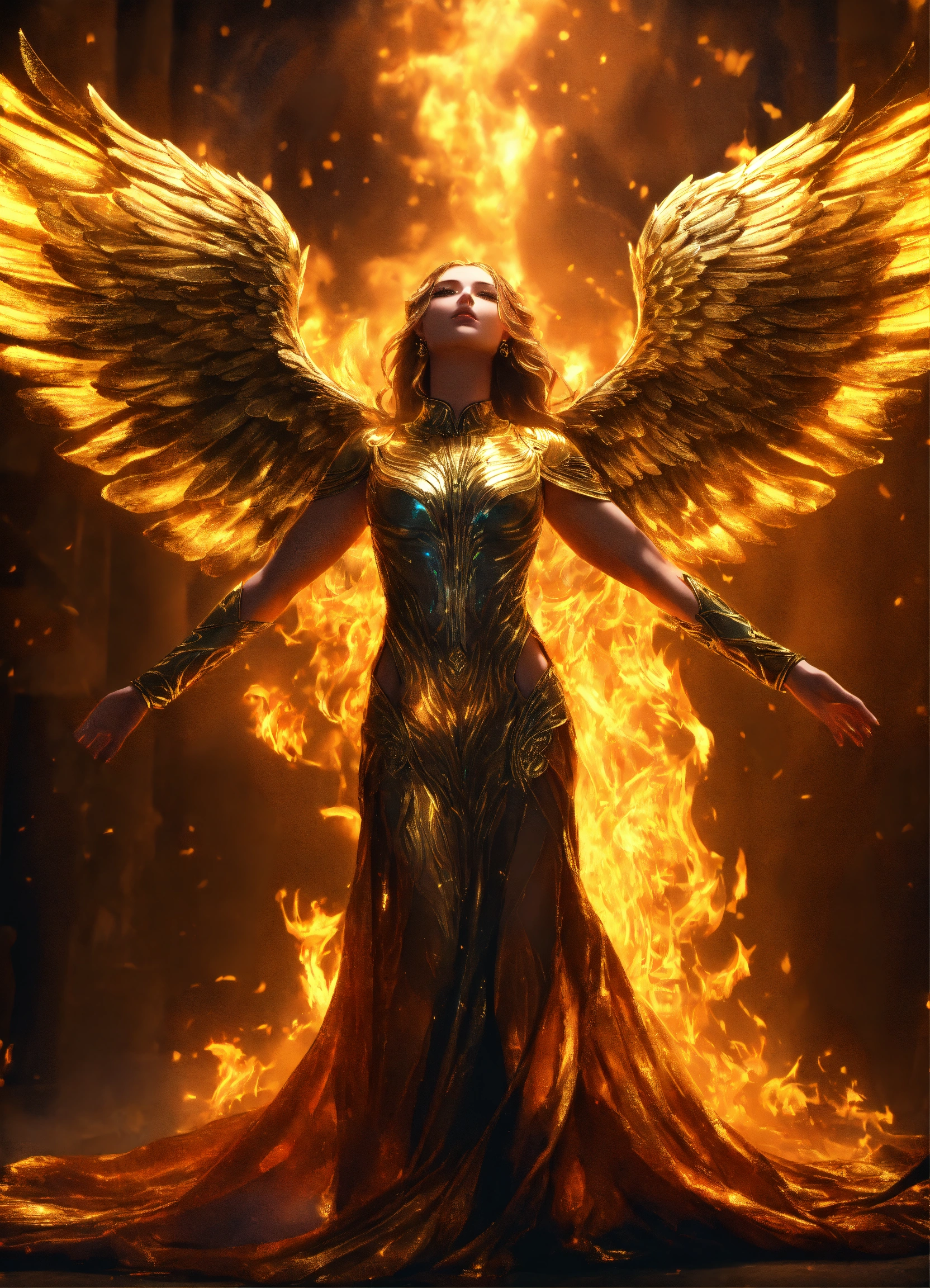 Lexica - Captivating design, spirit woman ascend from body, The spirit ...