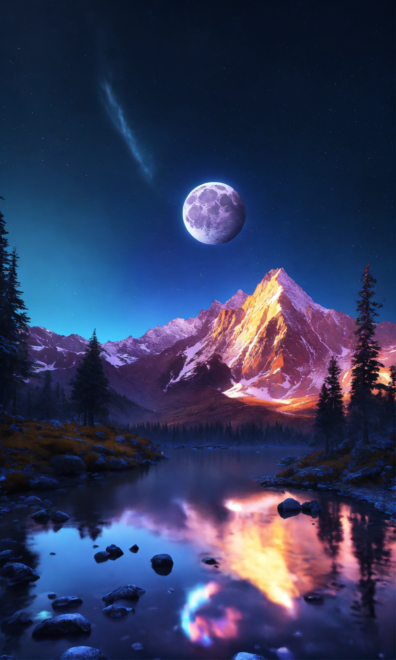 Lexica - Amoled wallpaper, highly detailed, 8k, 3d, wallpaper for 