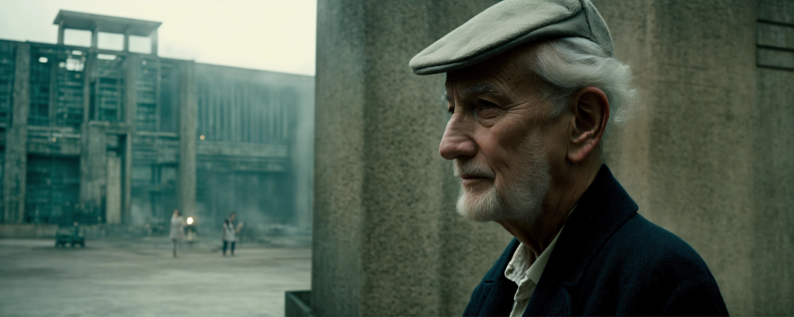 Lexica - Portrait of a very old man, ethereal dreamy foggy, photoshoot ...