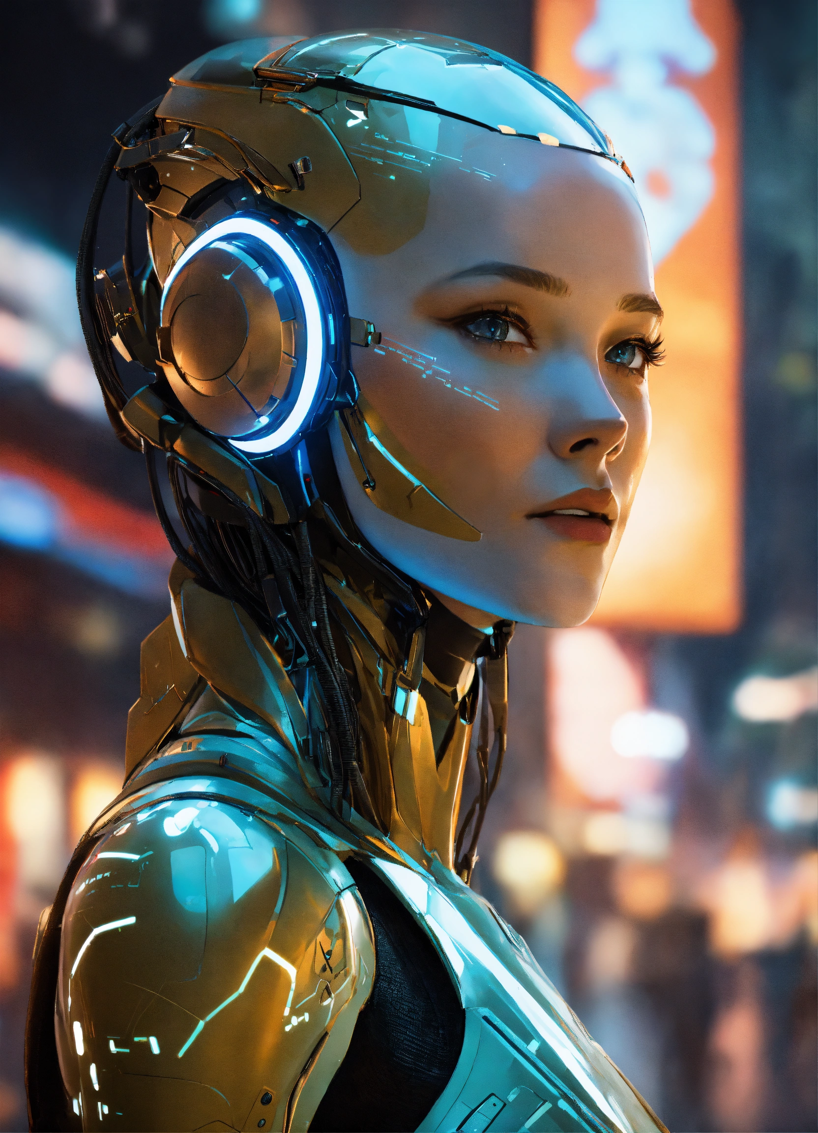 Lexica - Design a futuristic 4K avatar. Create a character that ...