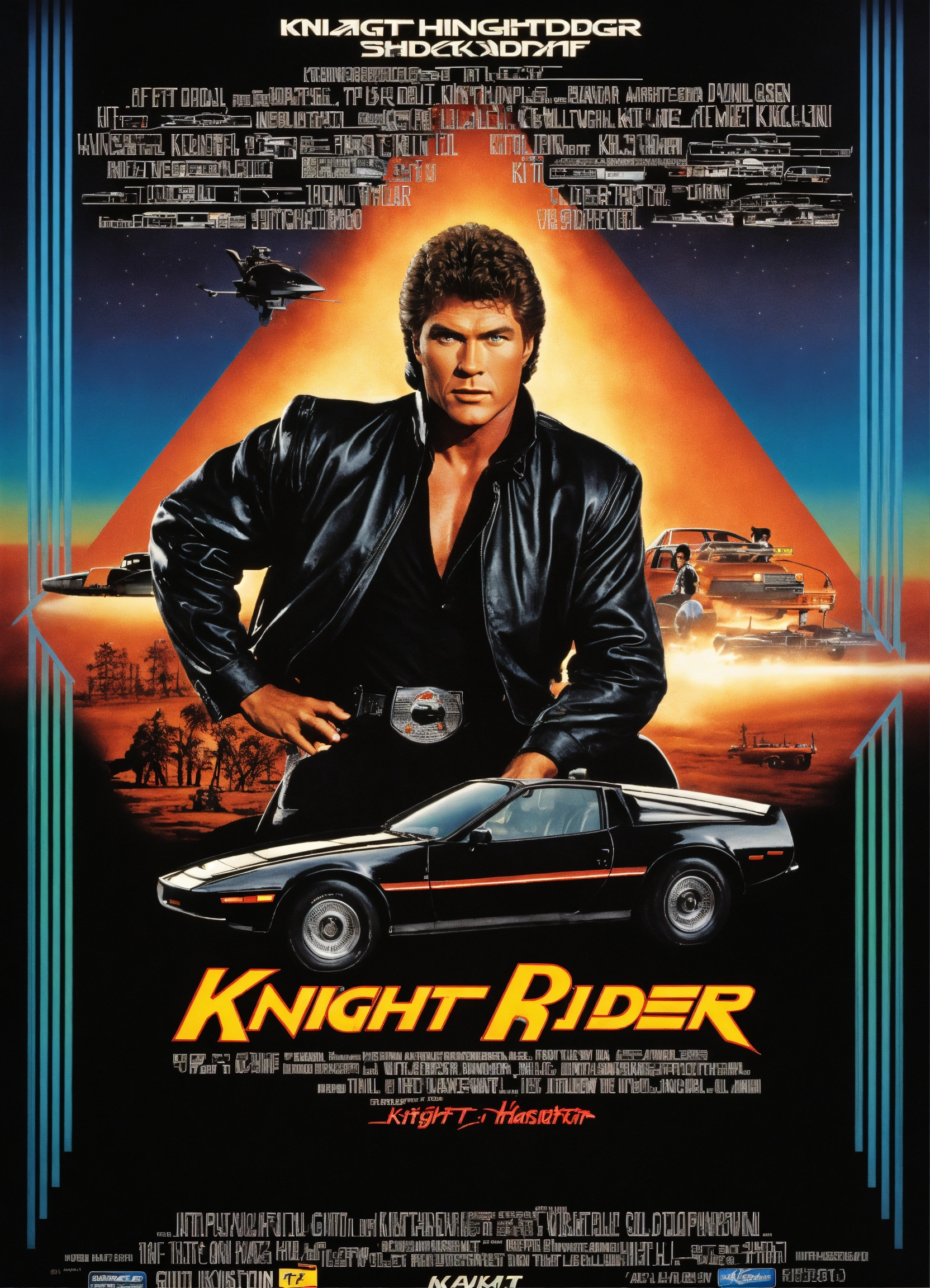 Lexica - Knight Rider car tv show KITT. david hasselhoff