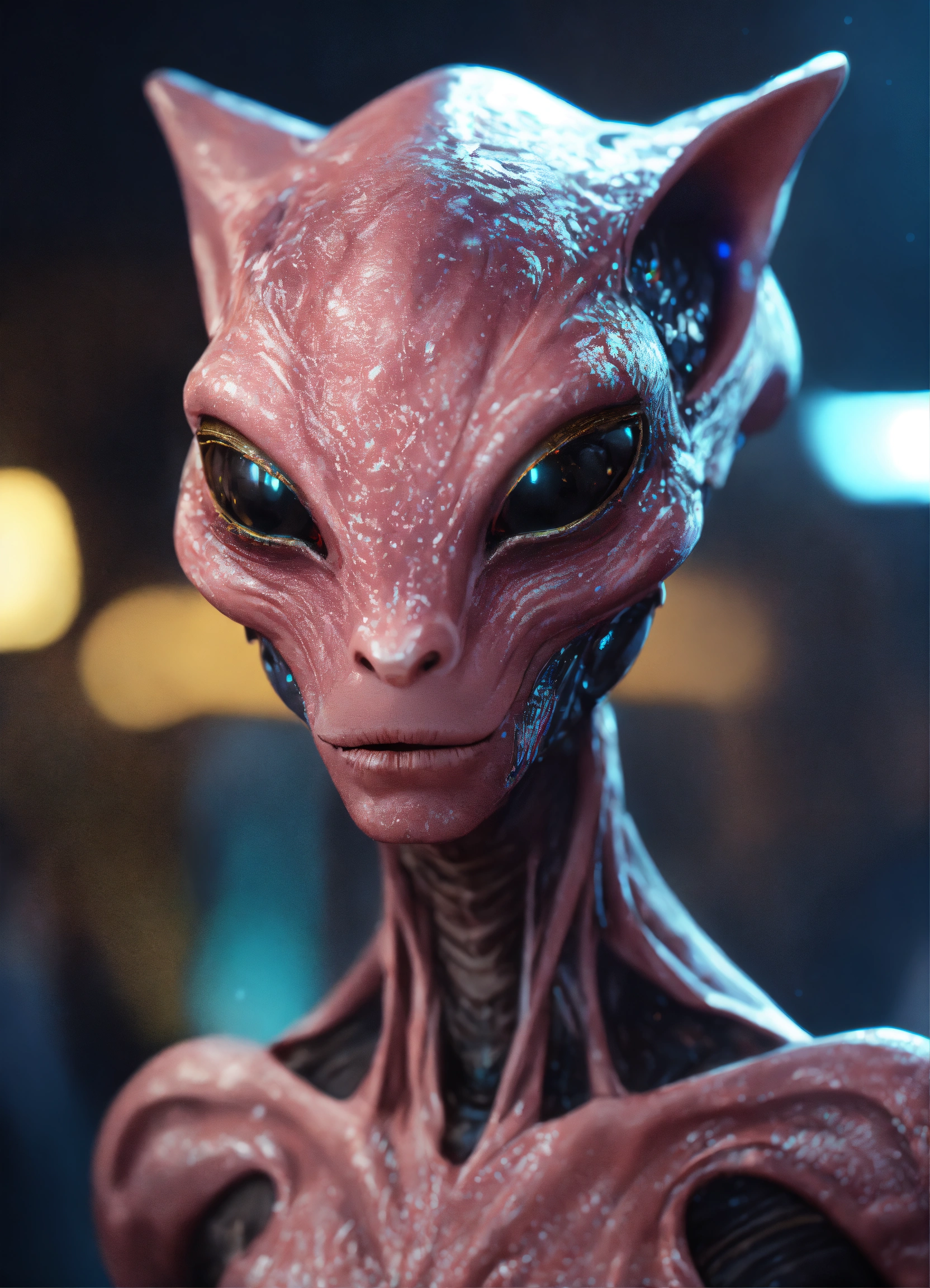 Lexica - Many unfriendly alien race individuals. fantasy, sharp focus ...