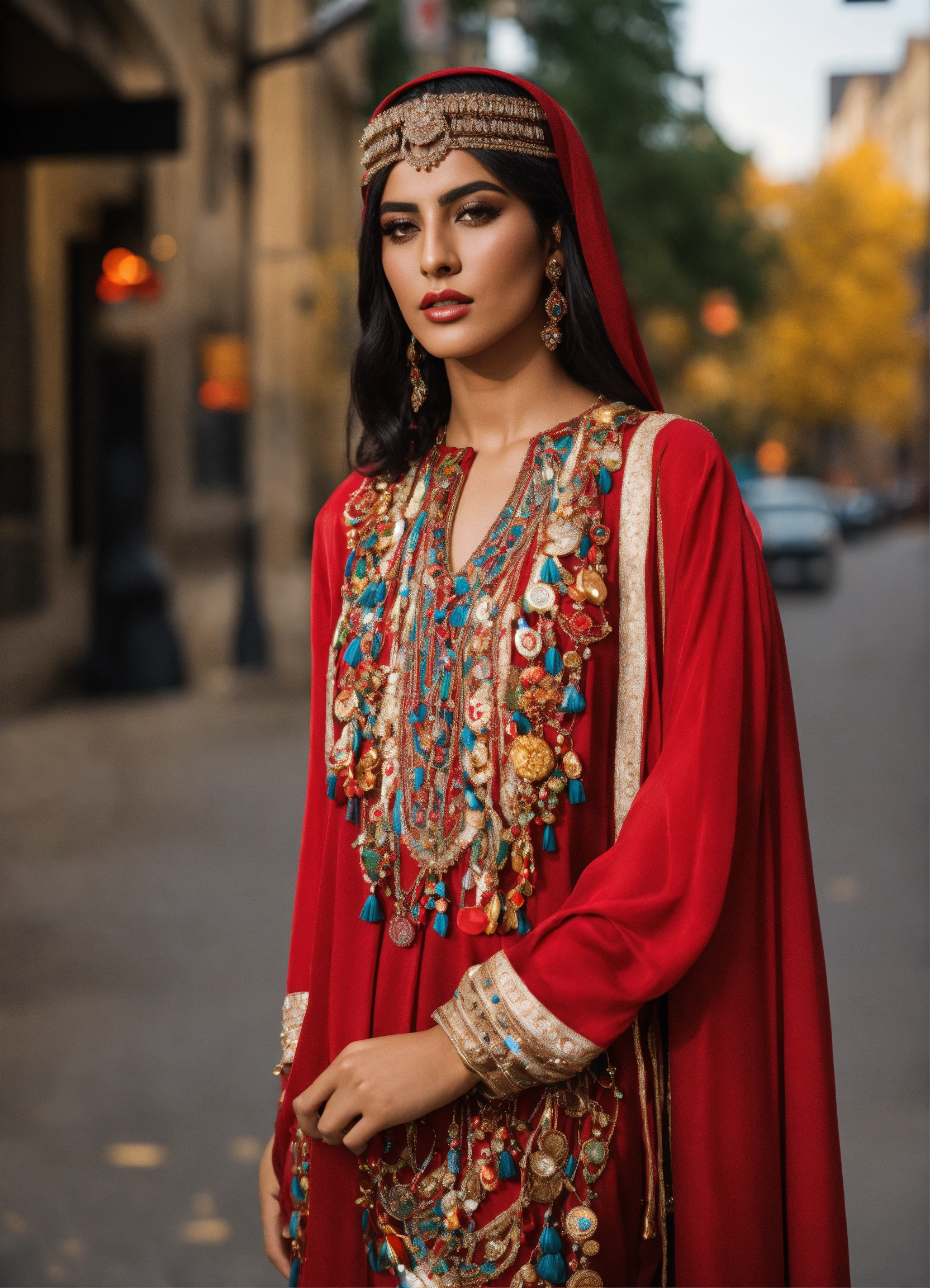 Lexica - Arab looking model fashion in montreal