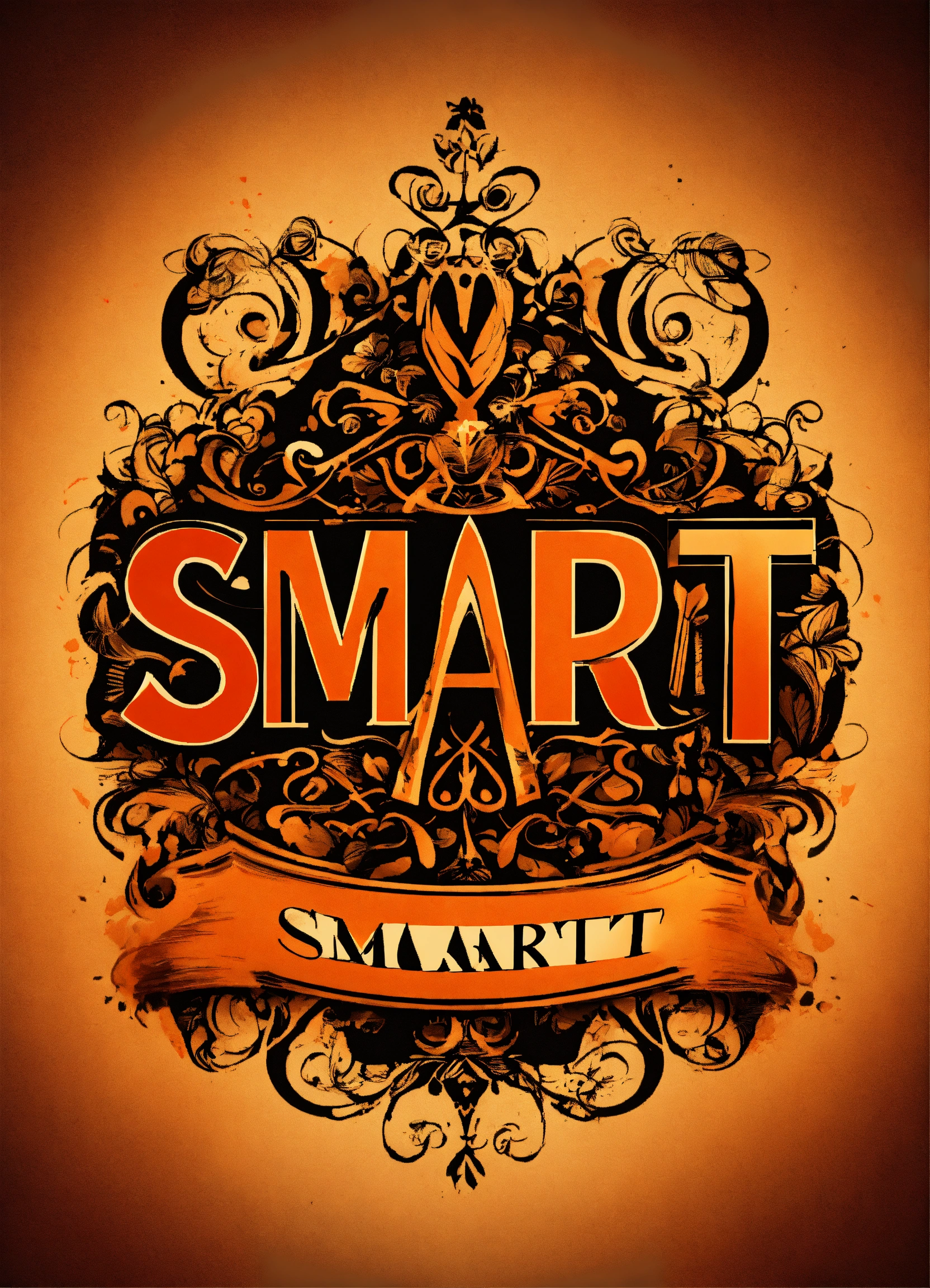 Lexica - Write with a very modern lettering style the word SMART
