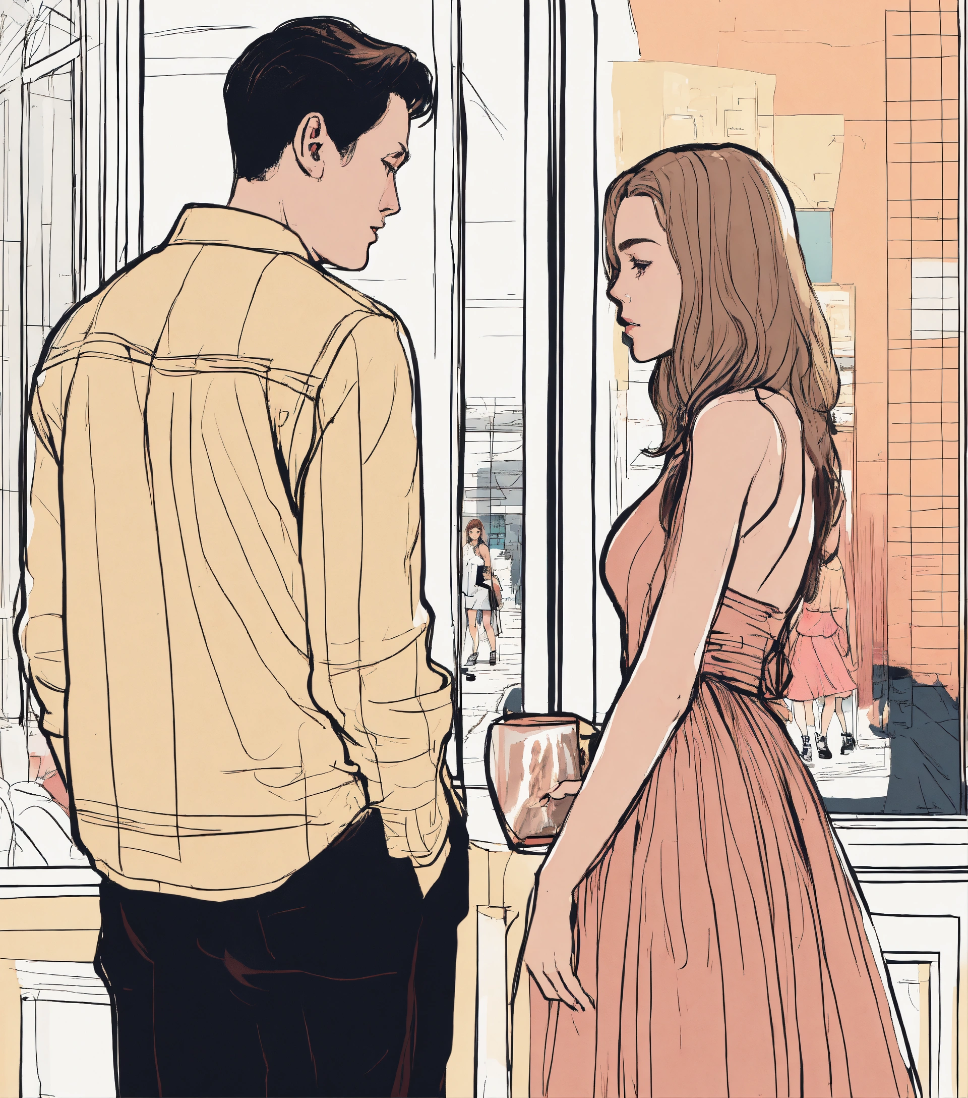 Lexica - Color, details, proportionate body parts of people, golden ...