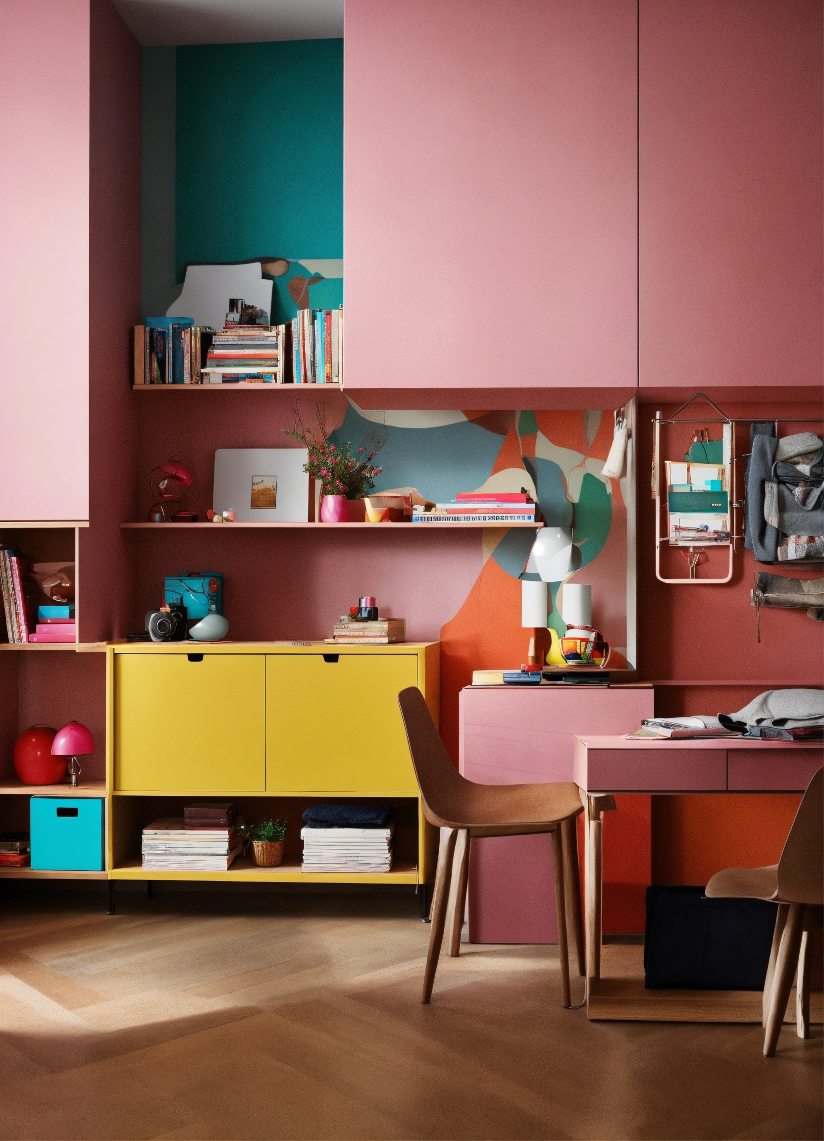 Lexica - A super organized room using smart space saving ideas