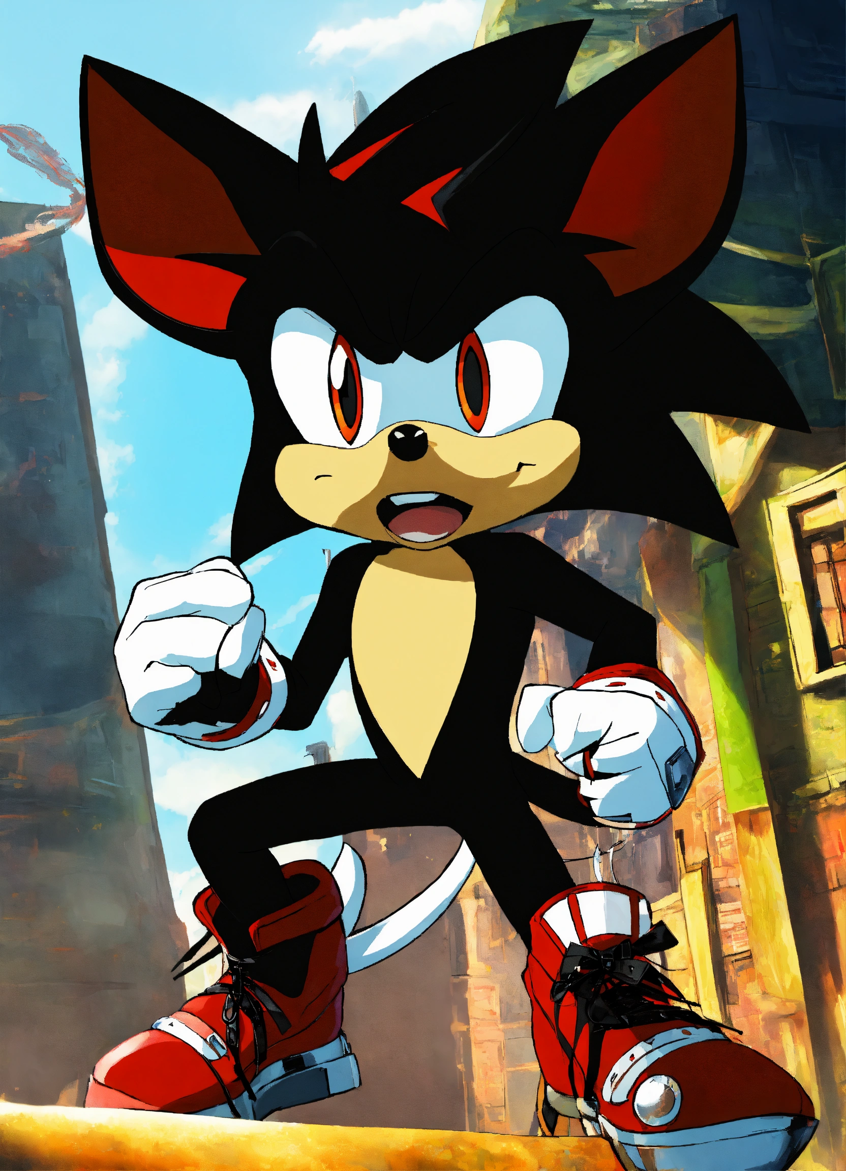 Lexica - Shadow the Hedgehog as a rat