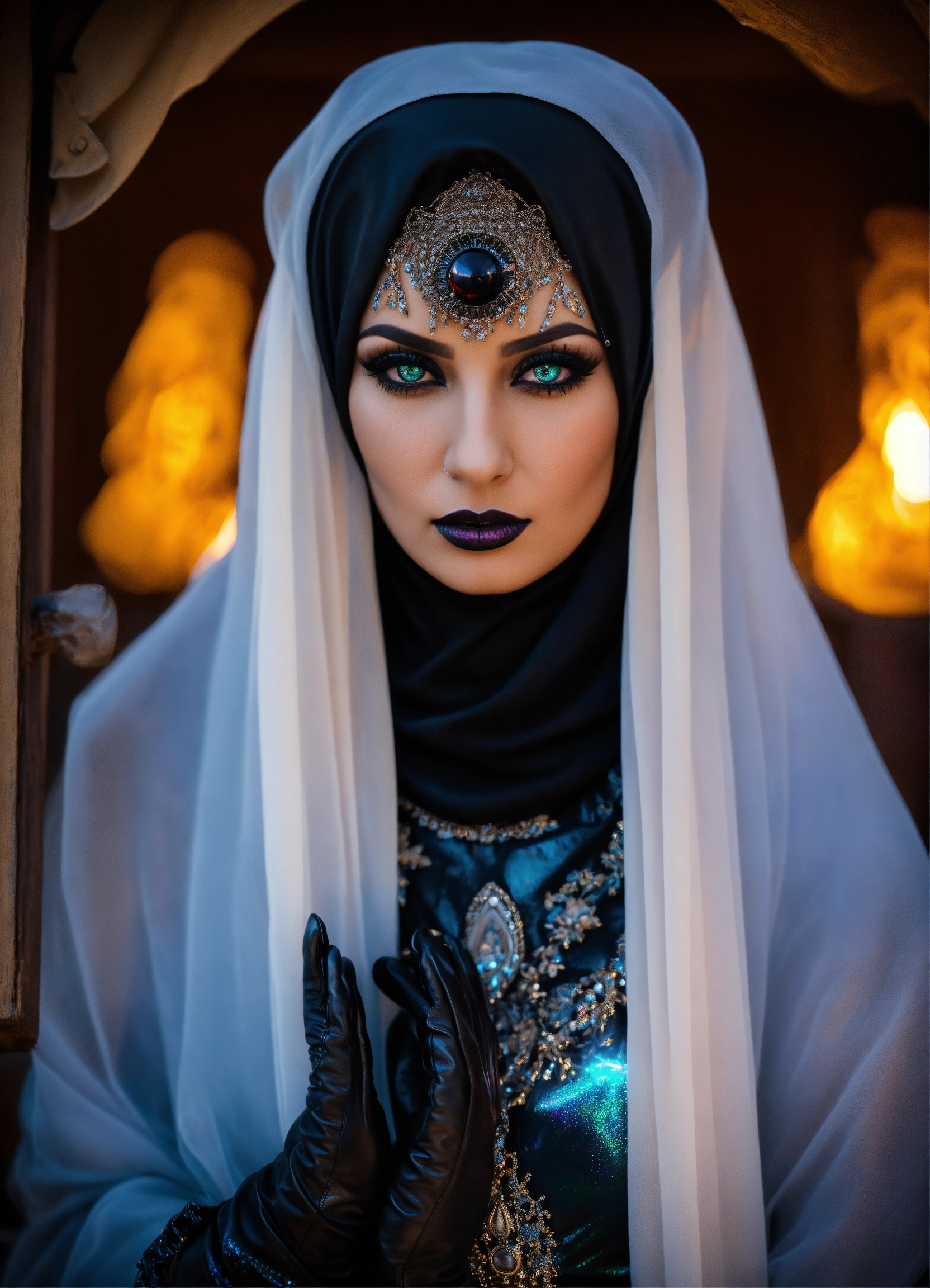 Lexica - Evil occult satanic goth hypnotic Arabian Sorceress with doom ...