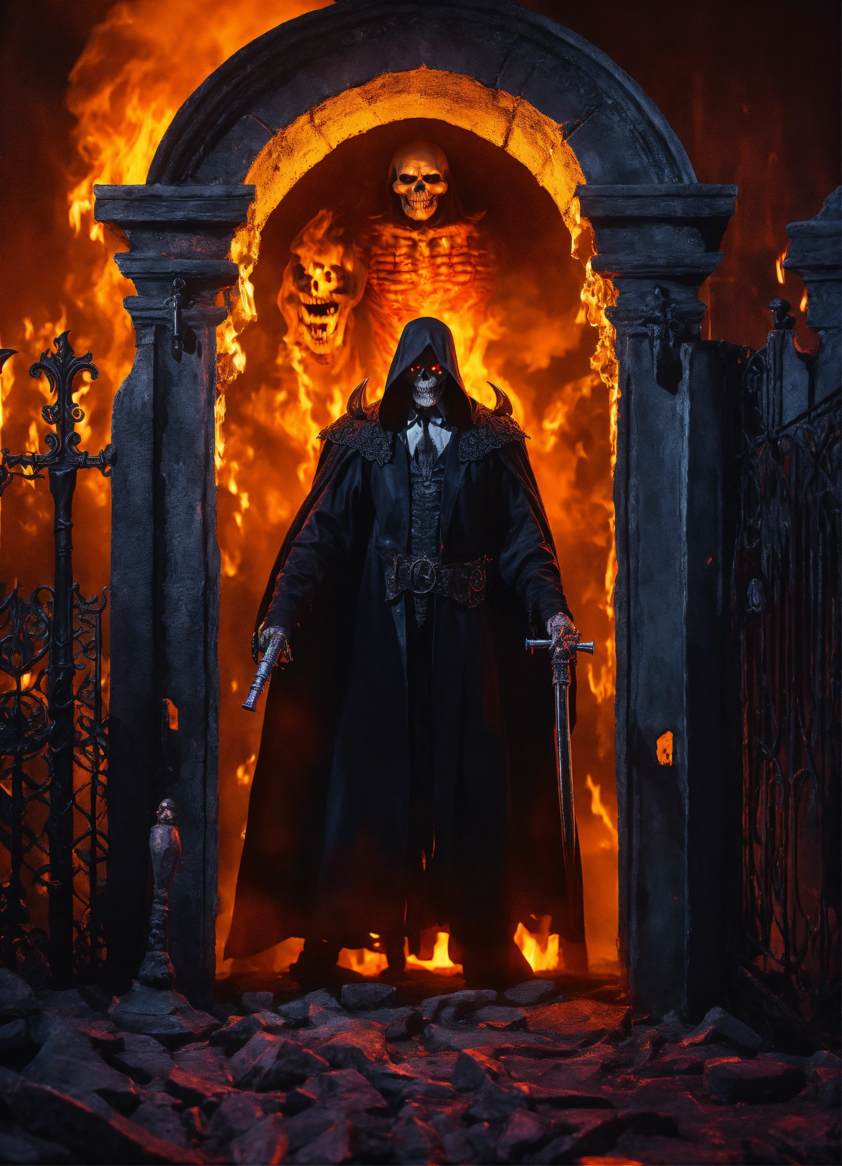 Lexica - Evil crypt keeper at the gates of hell with the Wicked ...