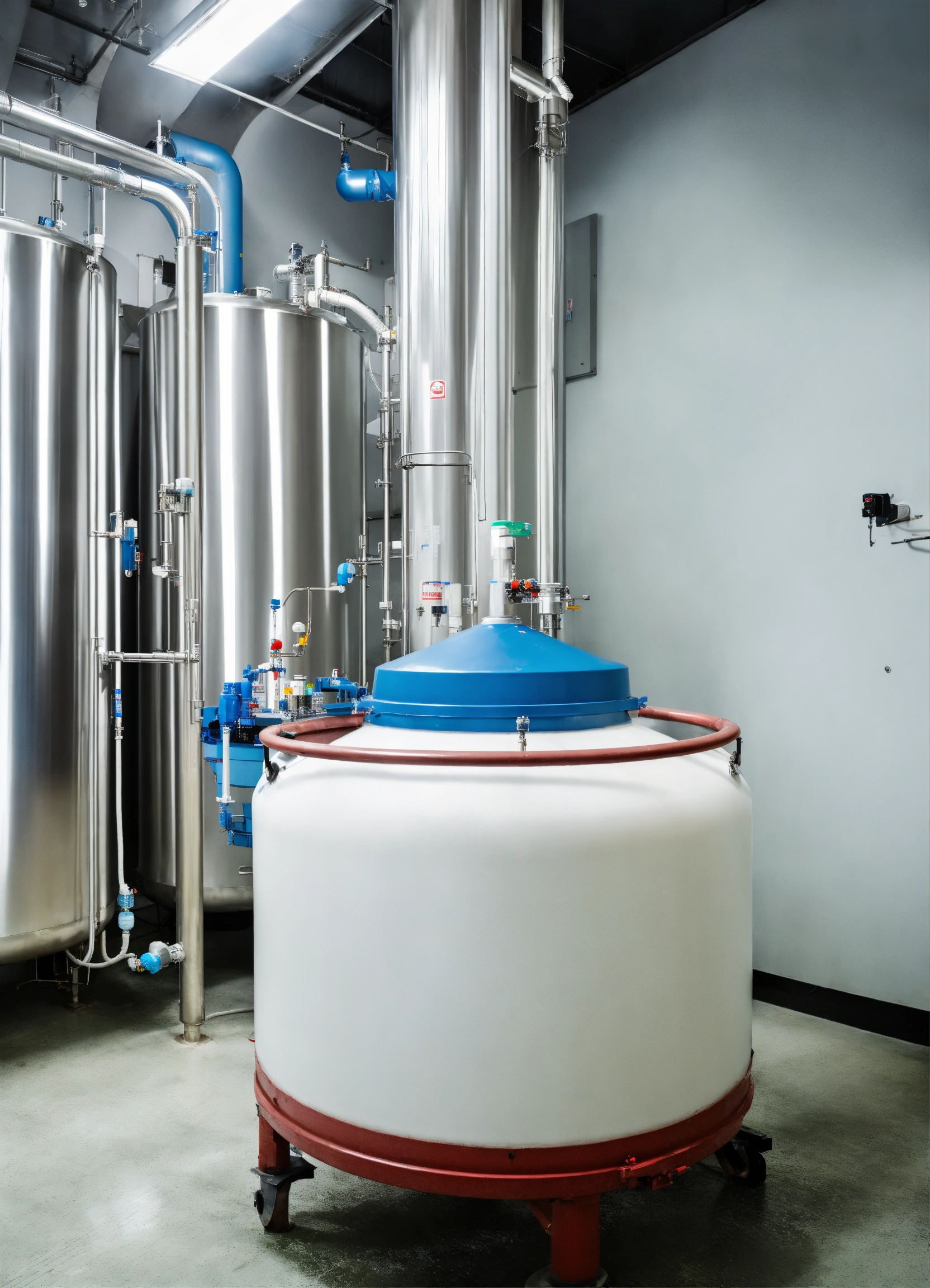 Lexica - Liquid nitrogen storage tank in clean sterile biological ...