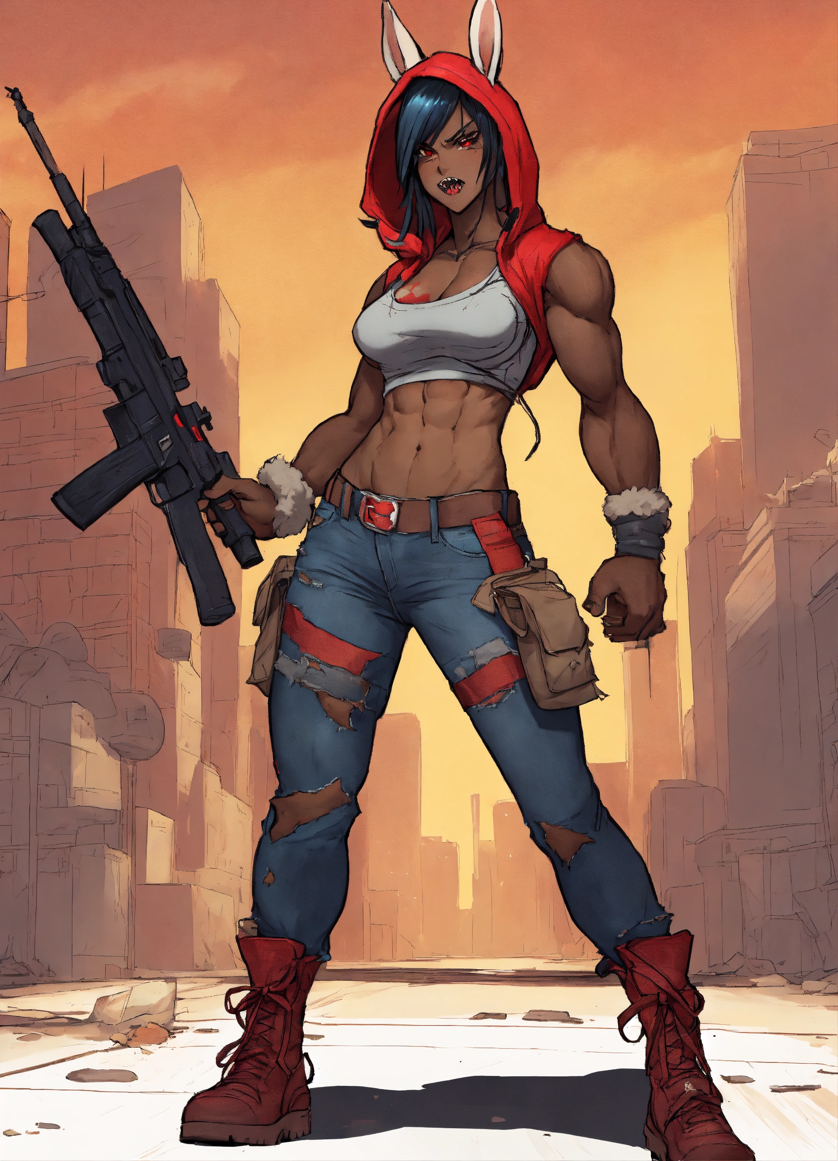 Lexica - Create a vivid and detailed character description in a comic ...