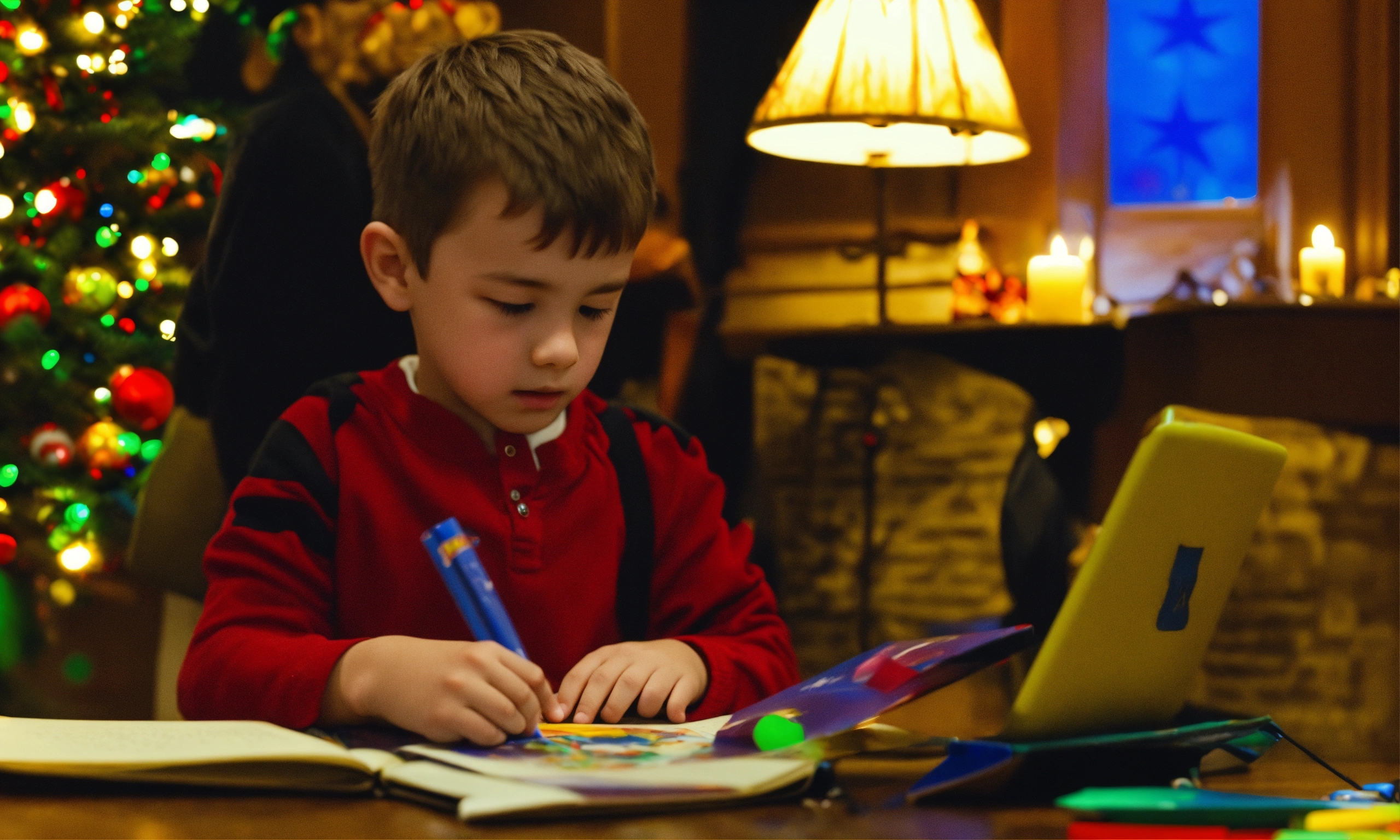 Lexica - He had done enough homework for the holidays and now he was ...