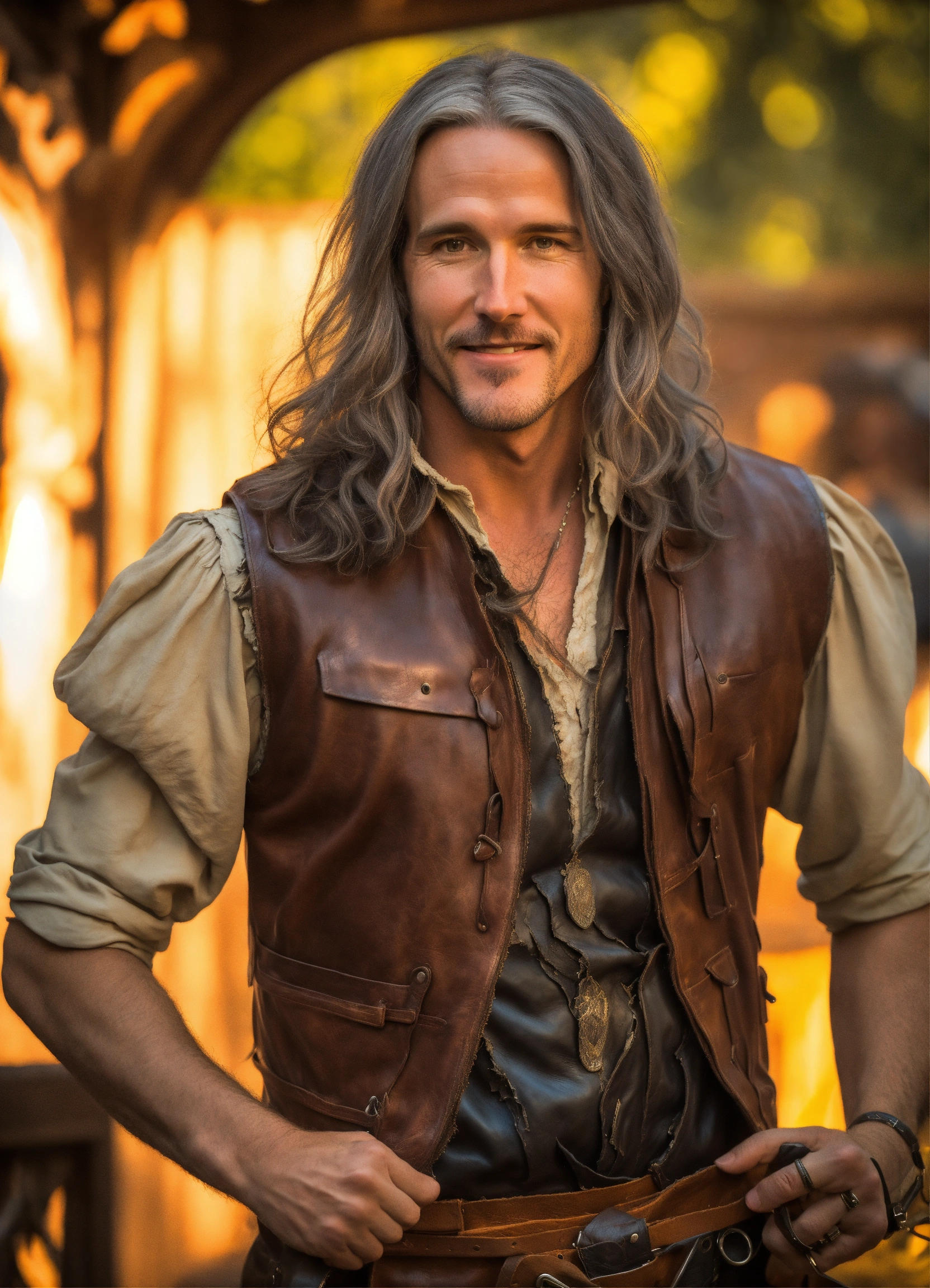 Lexica - In photographic style Matt Mercer at 40 years old in the ...