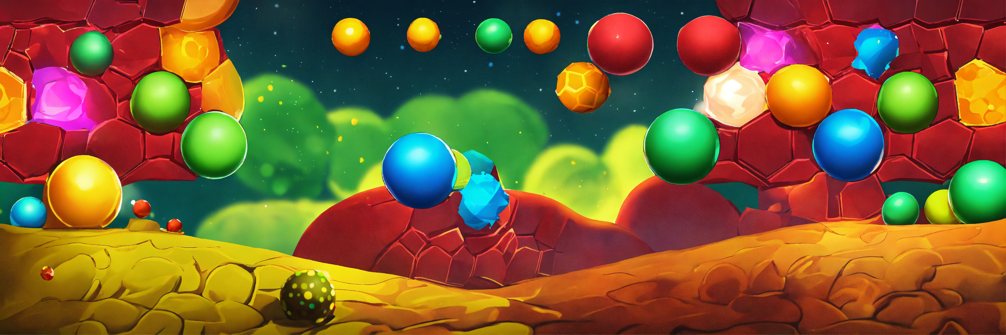 Lexica - Create a visually appealing design for a color-matching puzzle ...