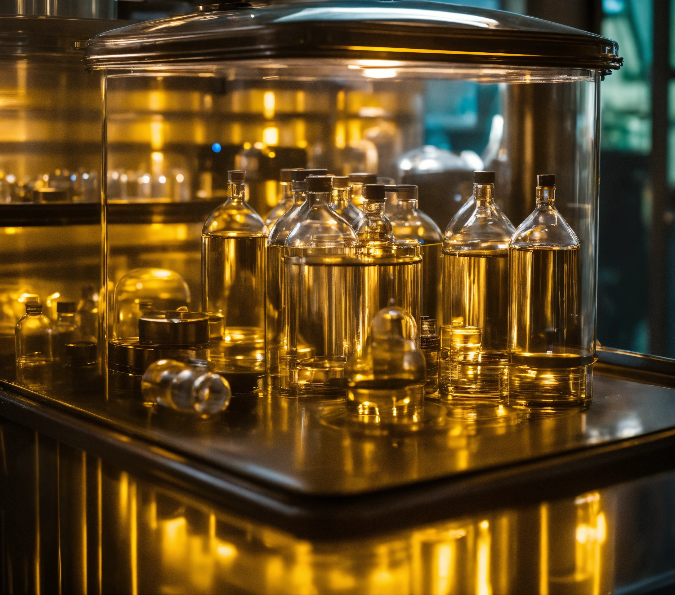 Lexica - Cryonics capsules, empty and full futuristic containers, glass ...
