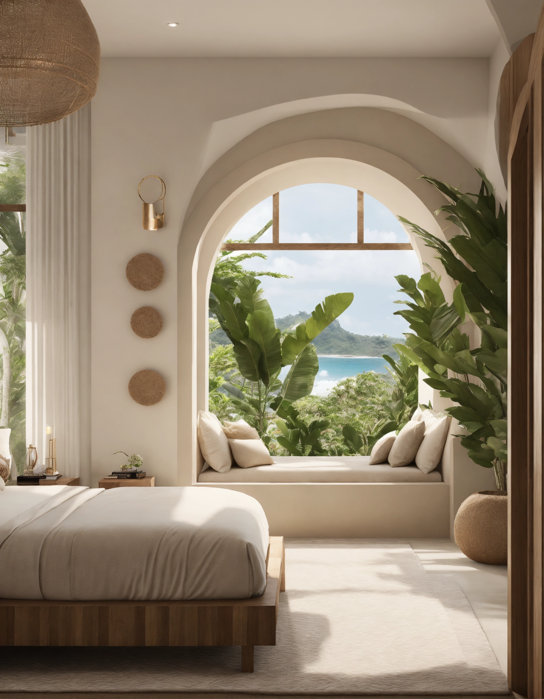 Lexica - Ultra realistic photo of Modern take on upscale bali inspired ...