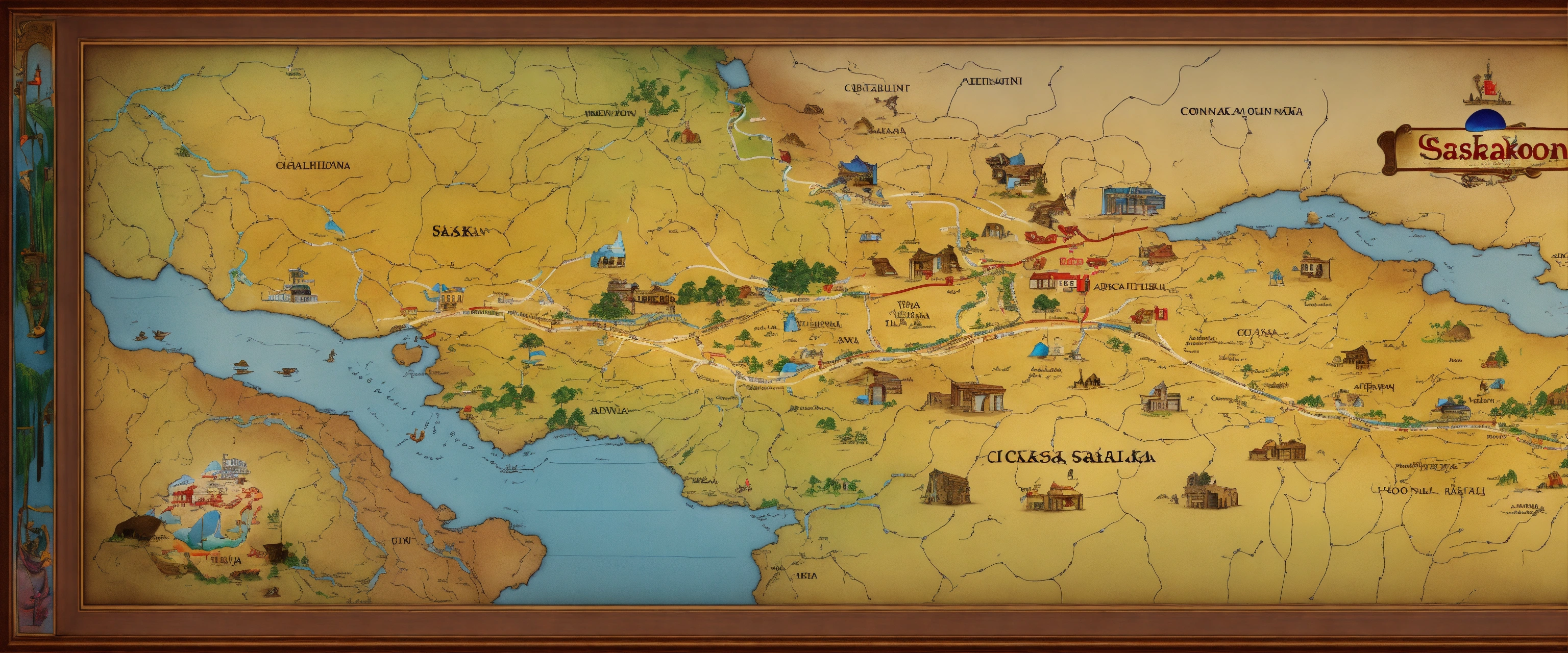 Lexica - Sasaktoon Map