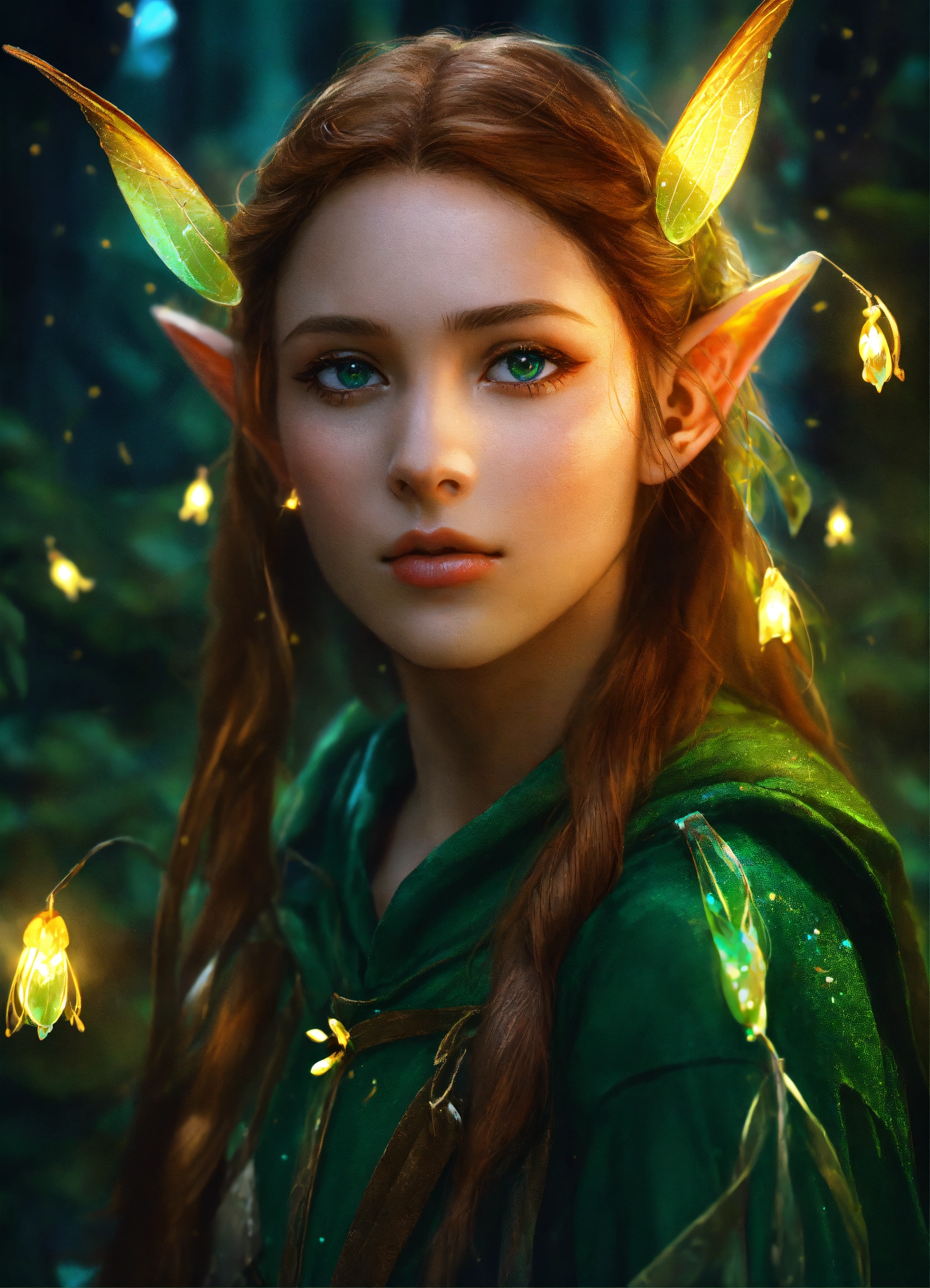 Lexica - A beautiful short pointy ears younger elf in a beautiful ...