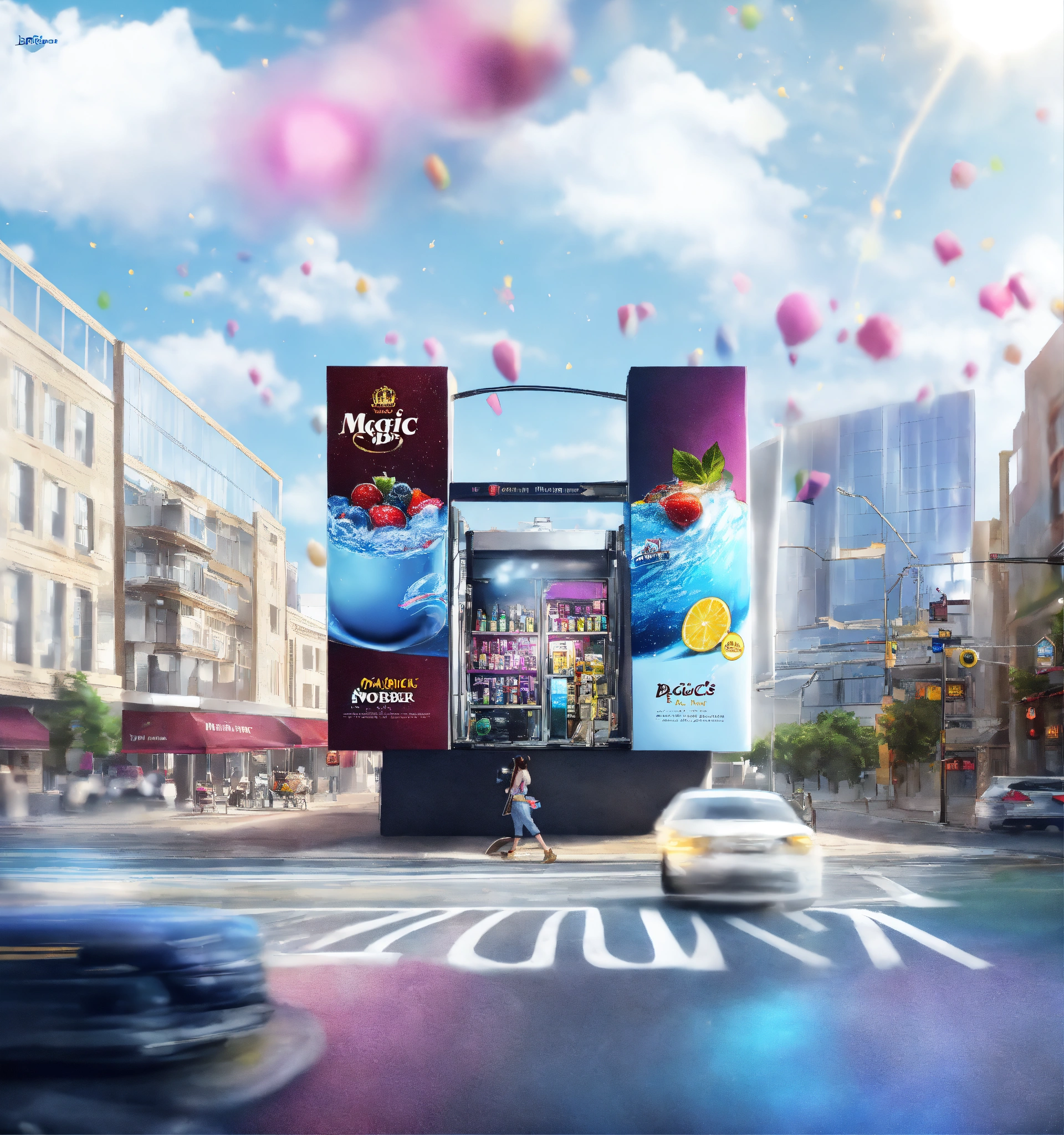 Lexica - Photorealistic advertisement for magic brew beverage