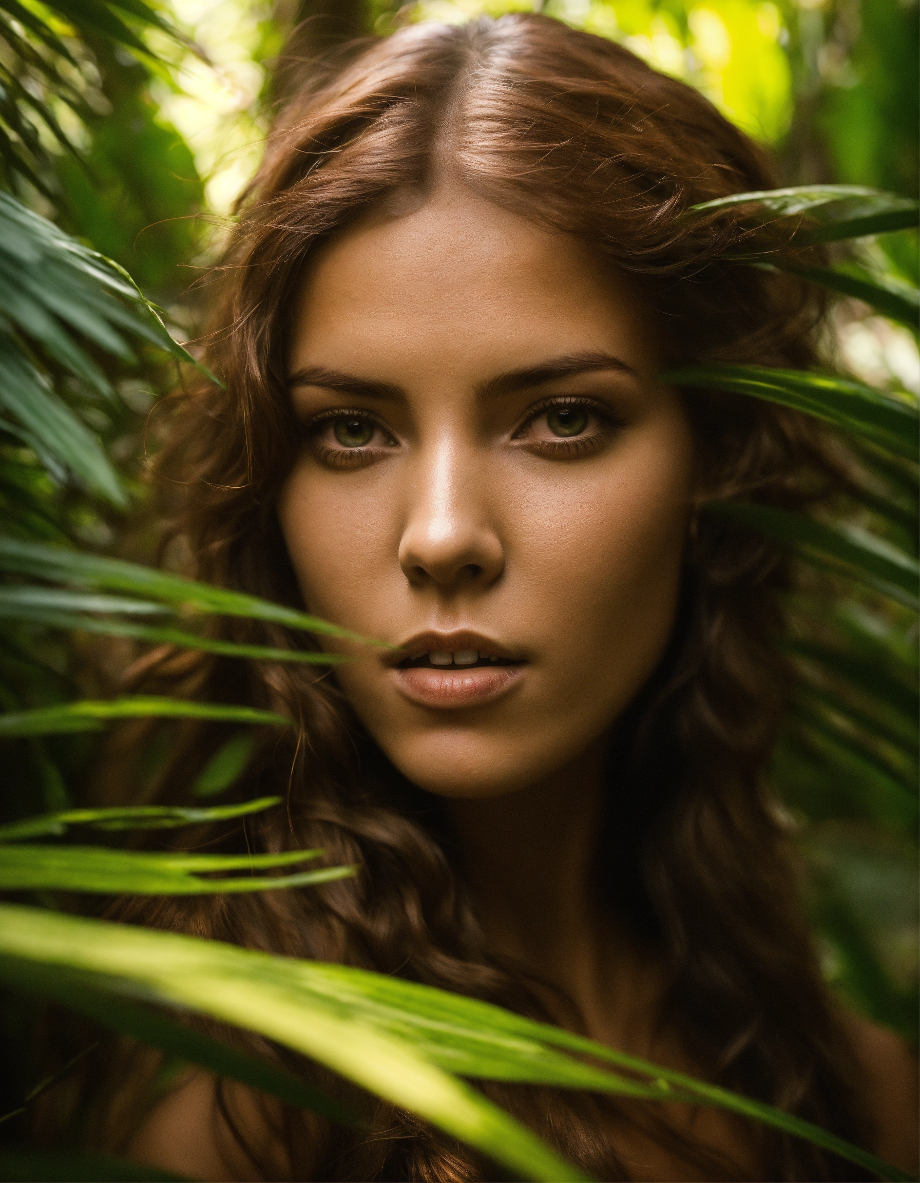 Lexica - A mysterious female uncovered in a tropical forest.