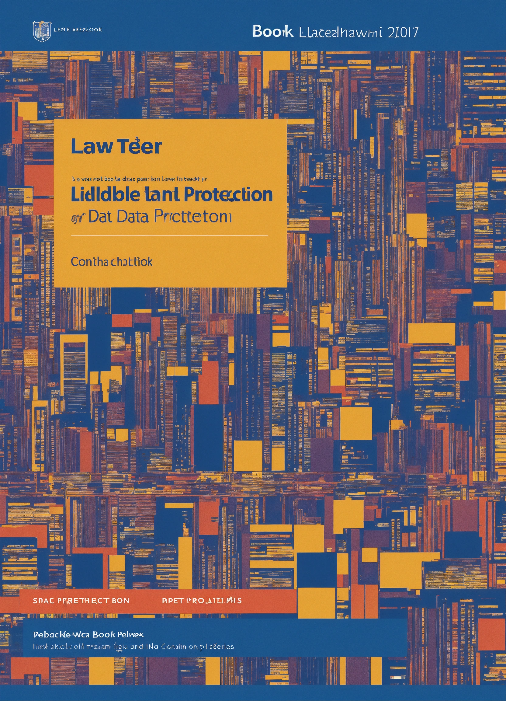 Lexica - Book cover for law texbook on data protection