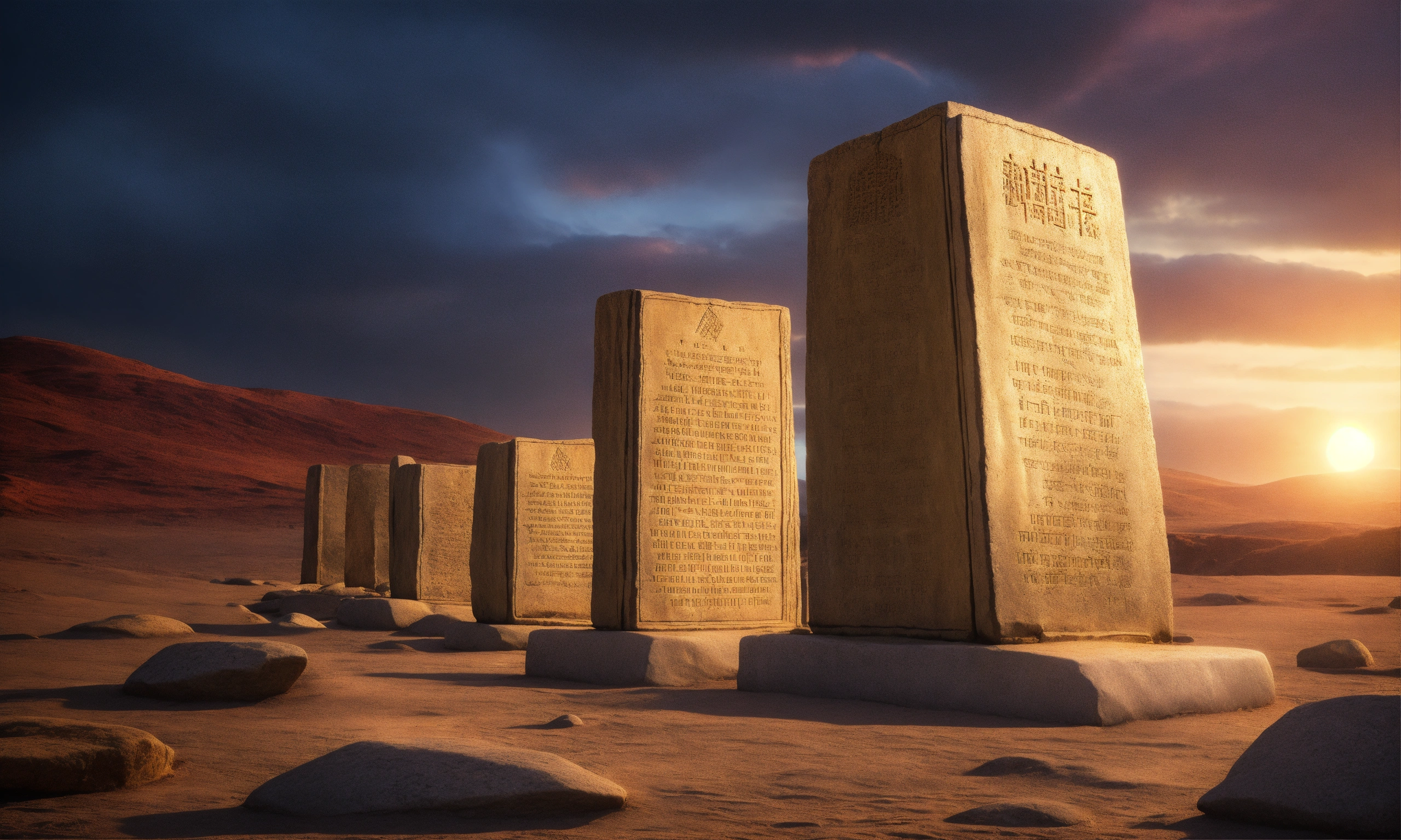 Lexica - Stone Tablets Hz. In Moses' hands are the stone tablets of the ...