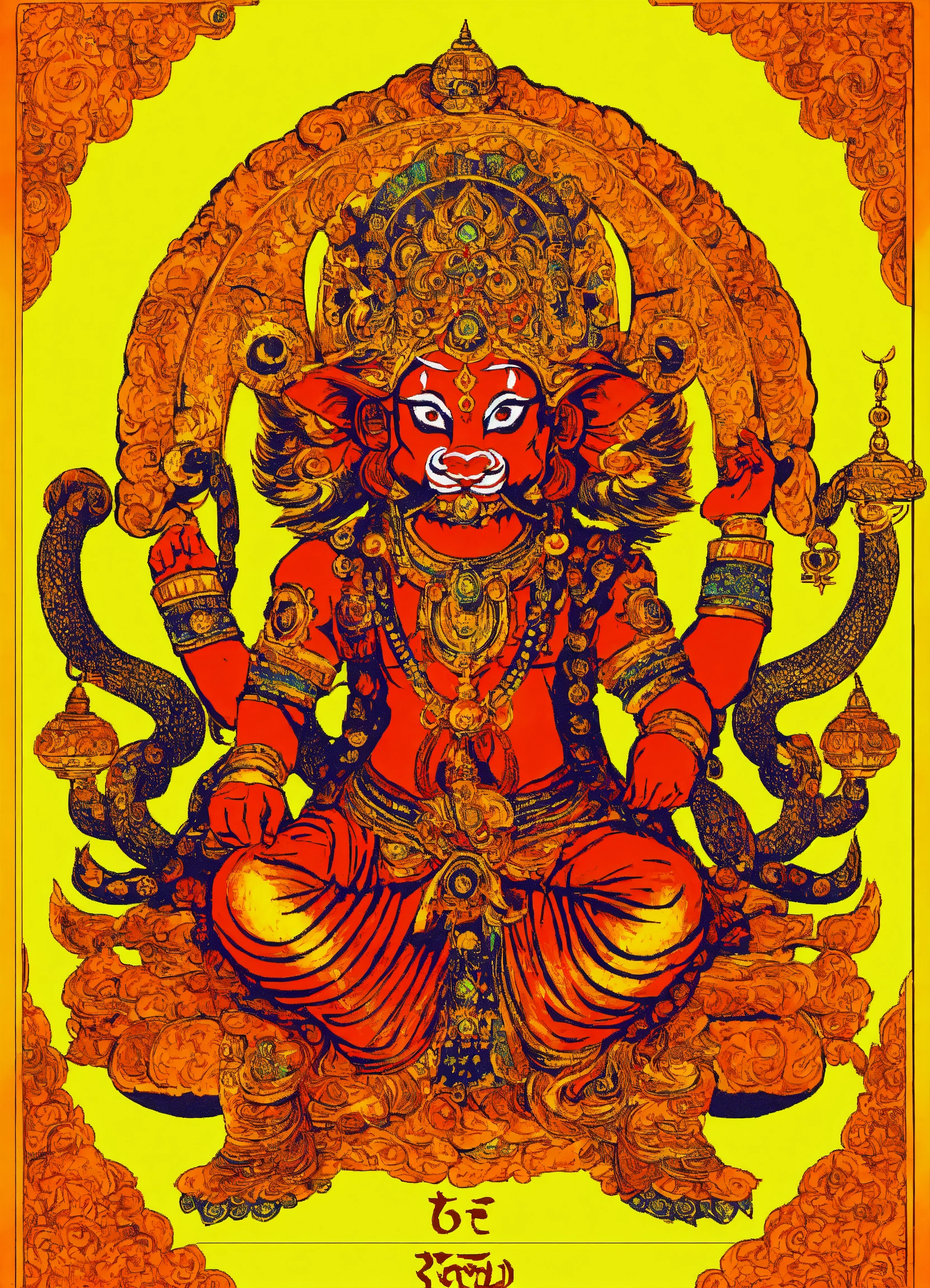Lexica - Generate an image of Rahu