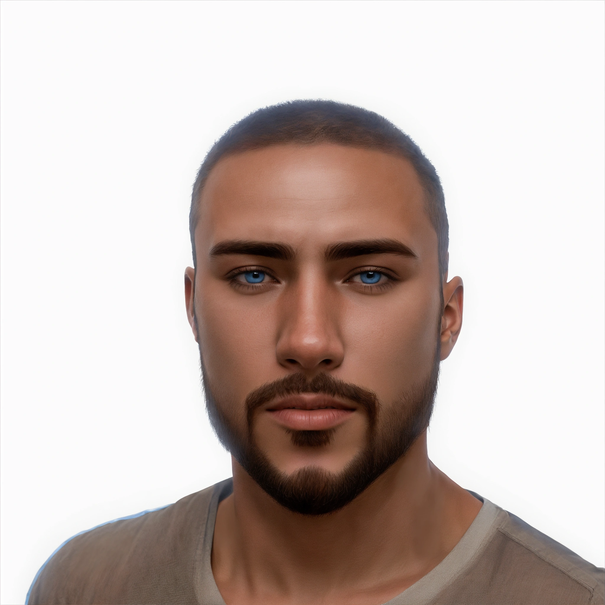 Lexica - Using the uploaded picture as a base, create a male avatar ...