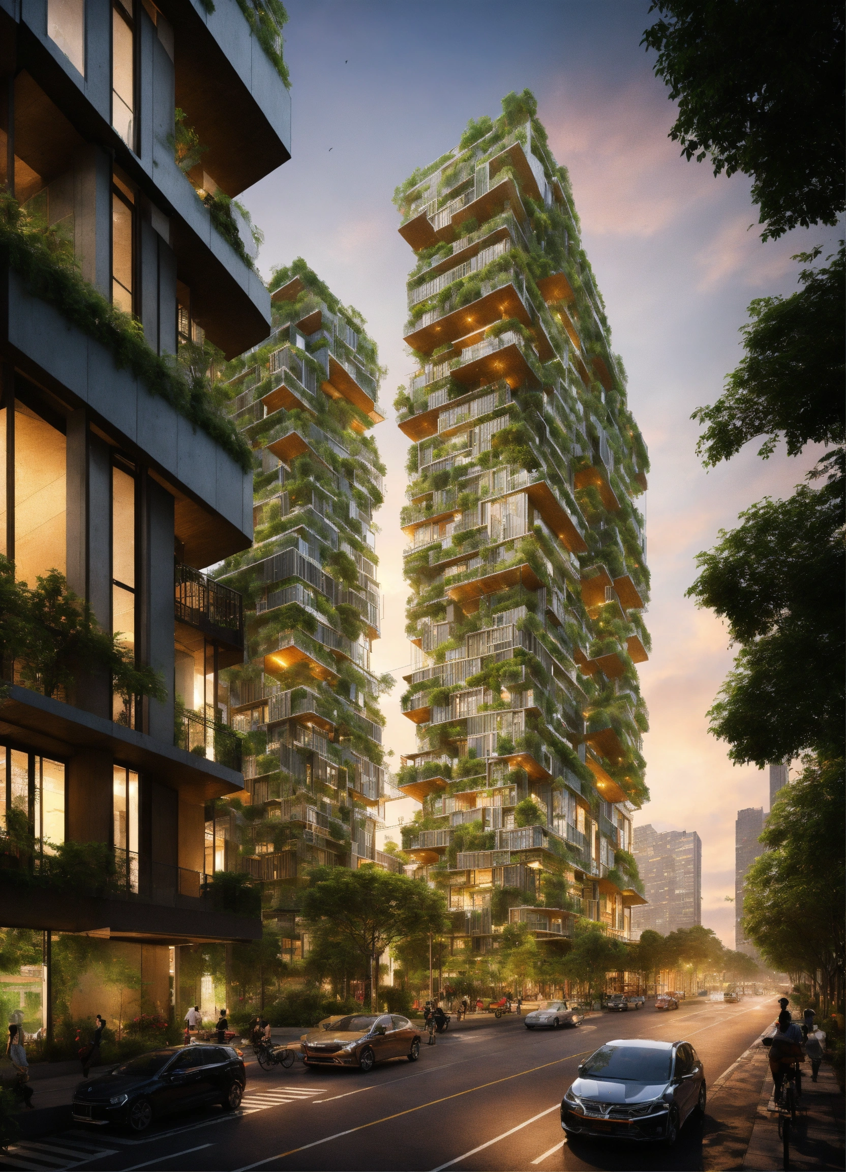 Lexica - Imagine a vision of meta-modern Ho Chi Minh city in 2050 where ...