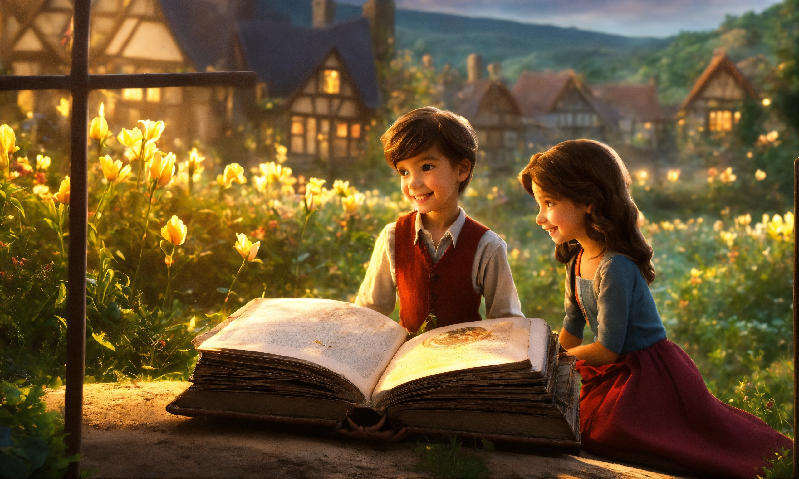 Lexica - Once upon a time, in a quiet little town, lived two curious ...