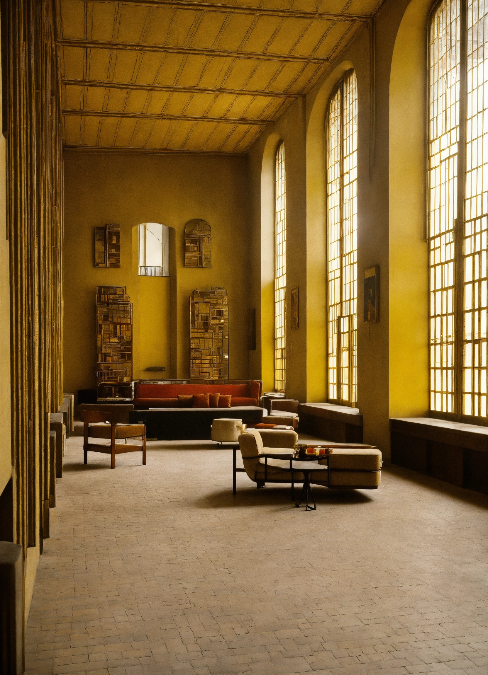 Lexica - Josef hoffmann art deco brutalist minimalist brussels interior ...