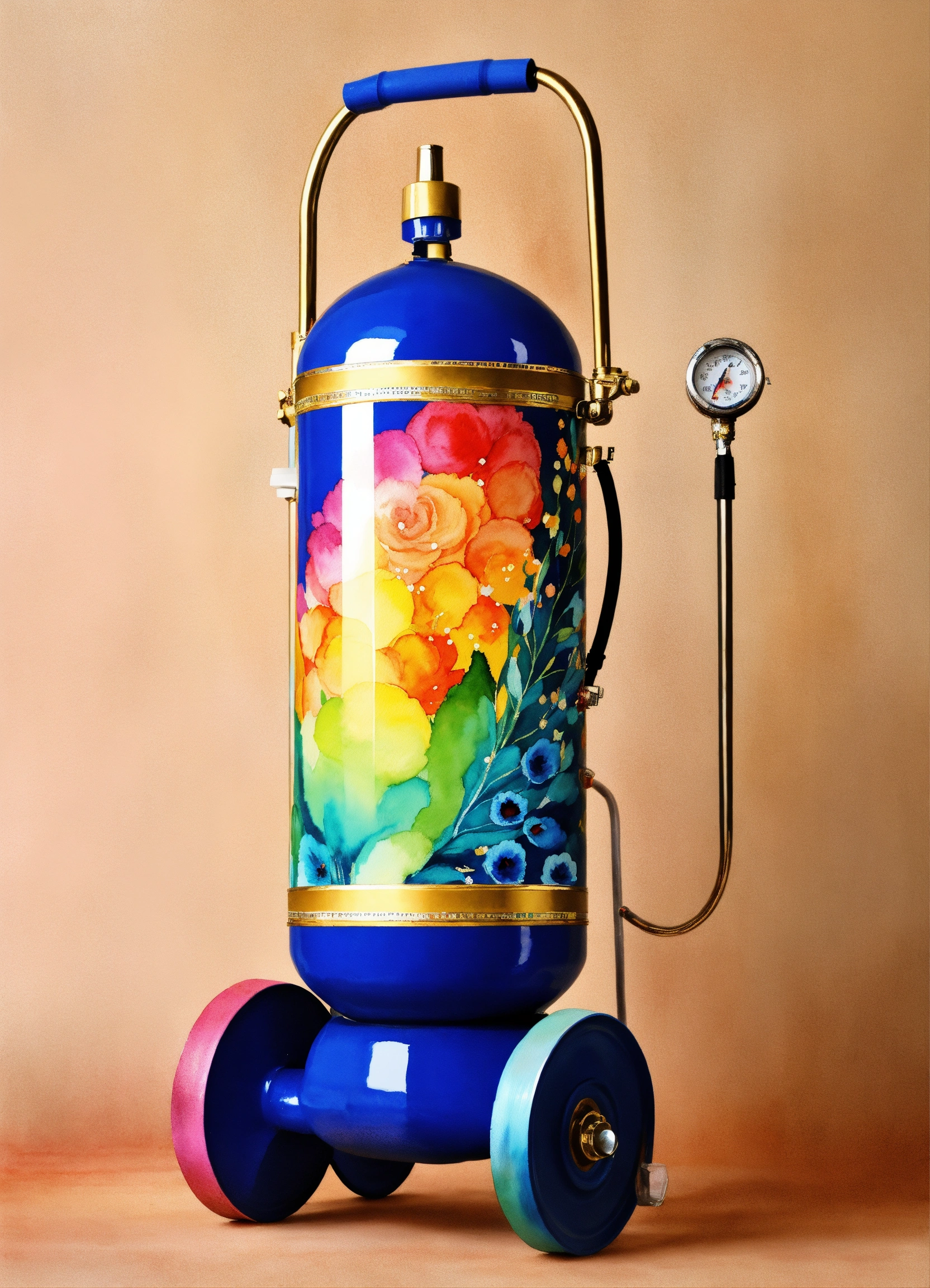 Lexica - Concept art of oxygen tank and nasogastric tubenose tube ...