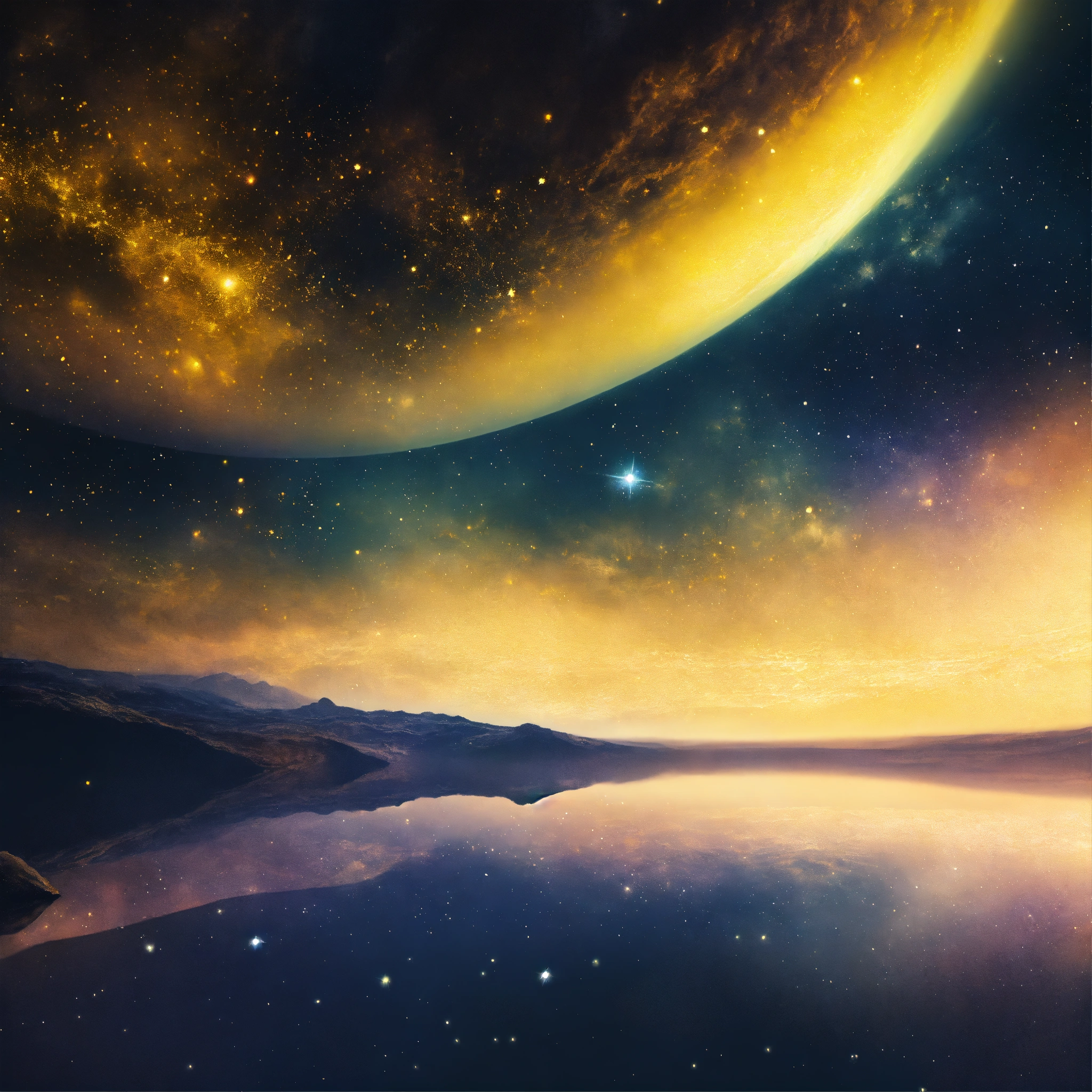 Lexica - Interstellar space mystery wallpaper, background, creative ...