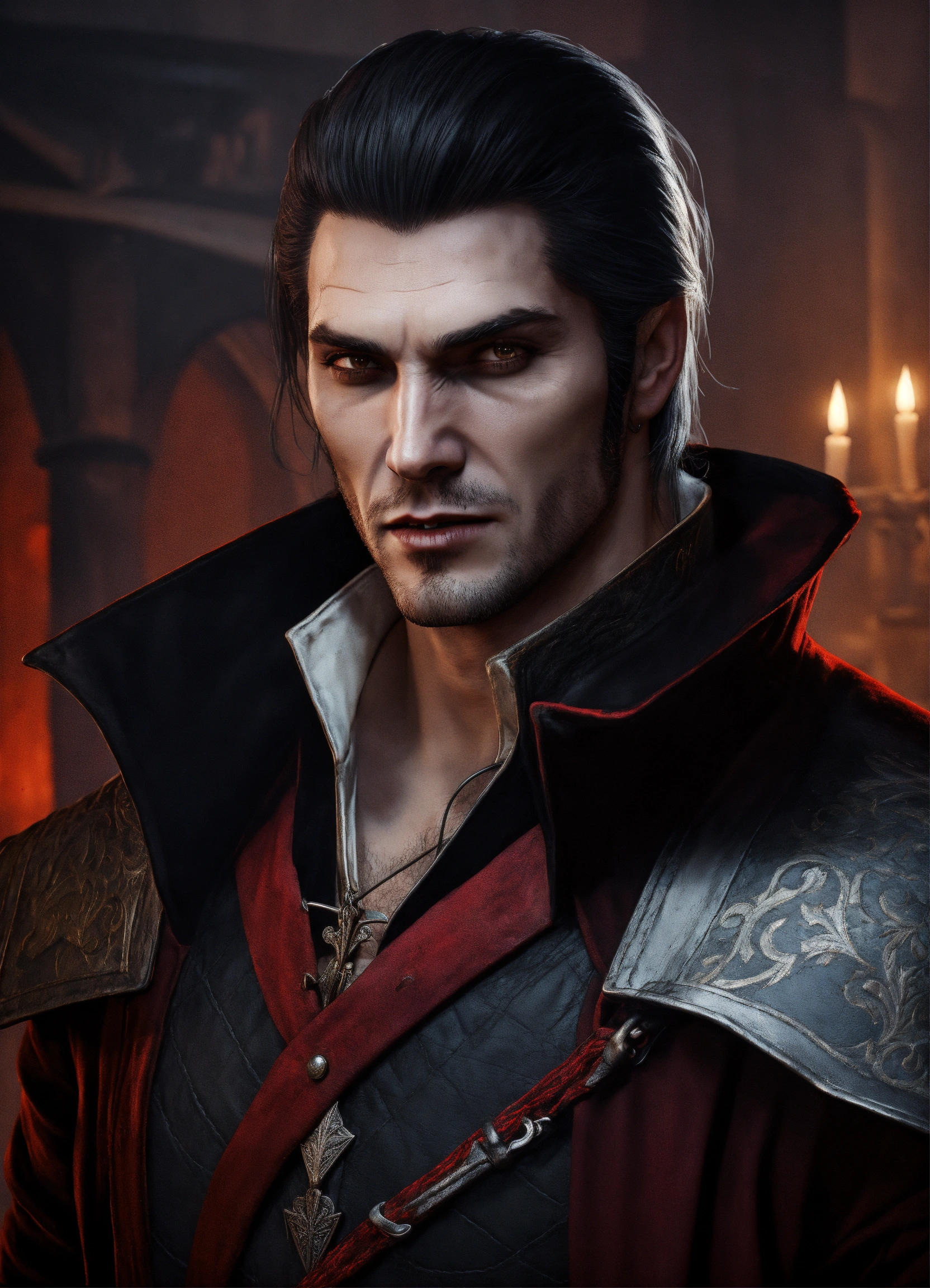 Lexica - Male vampire witcher