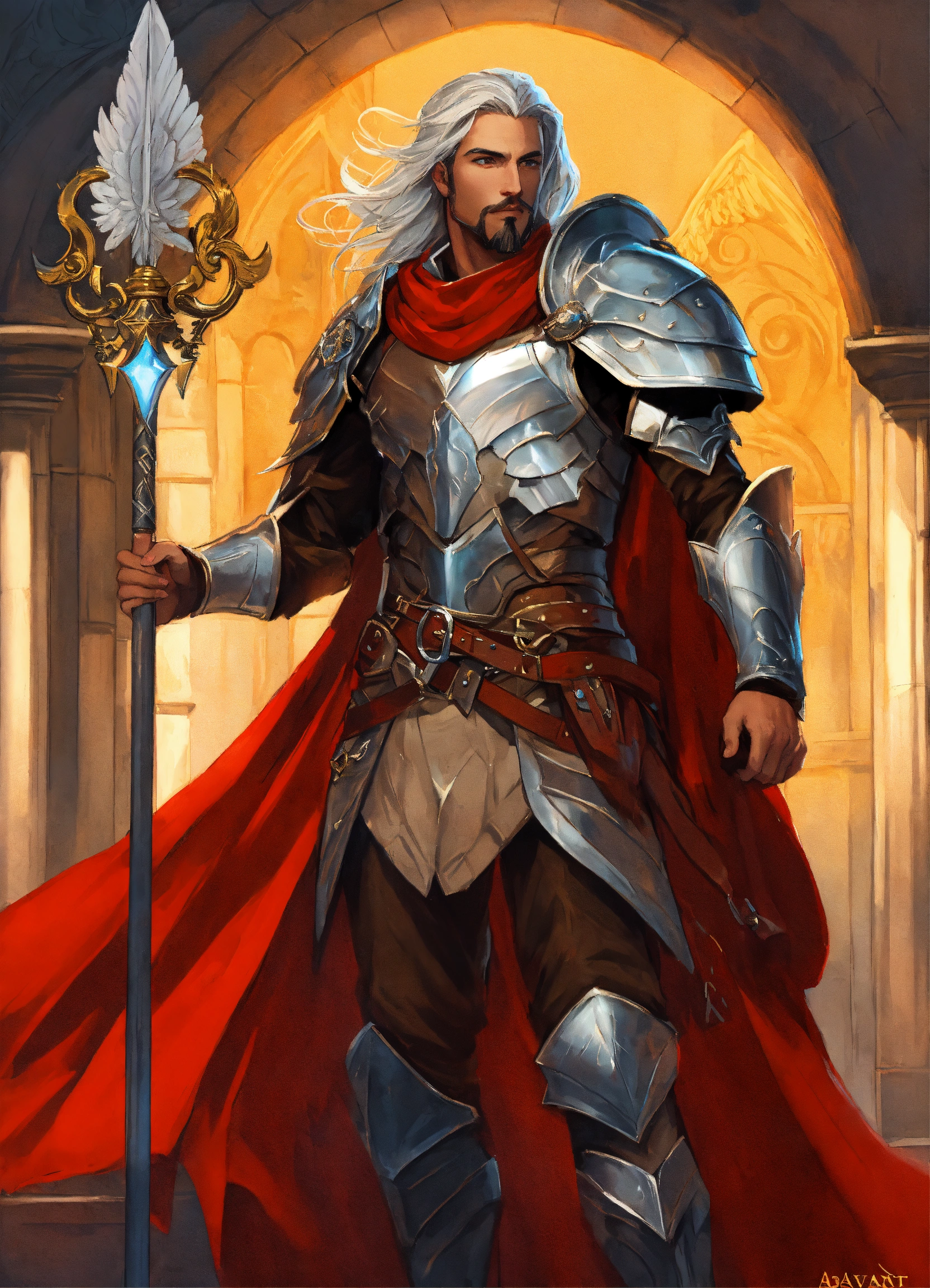 Lexica - Corvant Alvaro from Dungeons and Dragons, He is an Aasimar ...