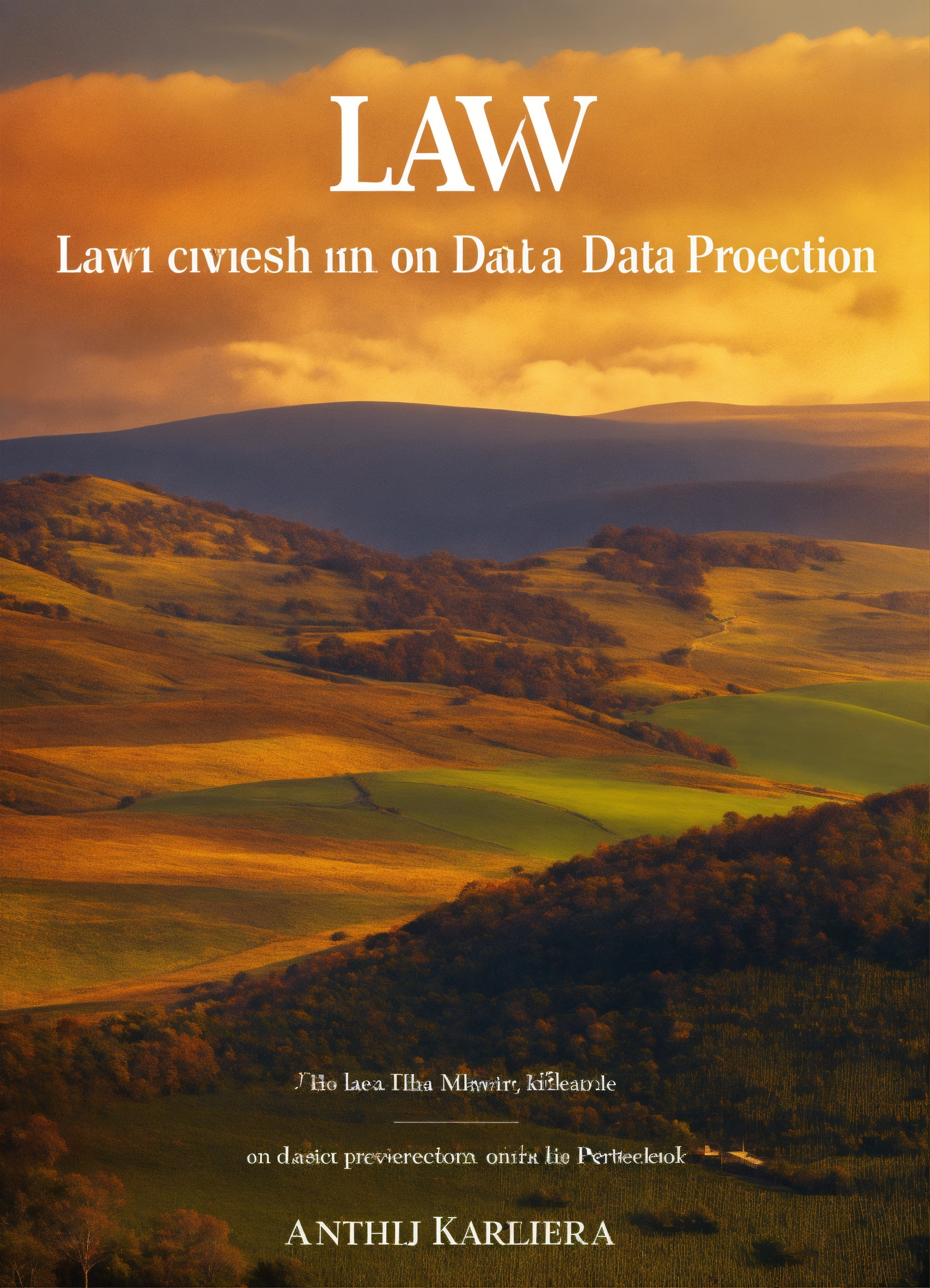 Lexica - Book cover for law texbook on data protection