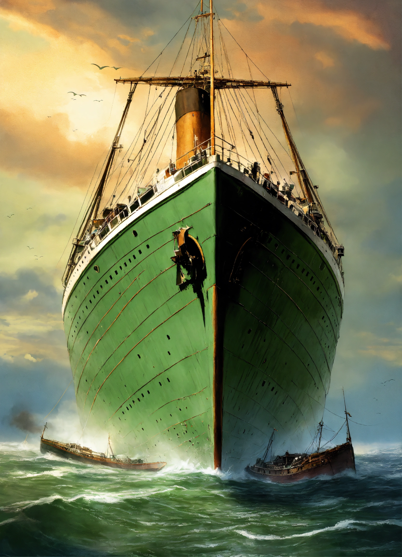 Lexica Britannic ship sinking