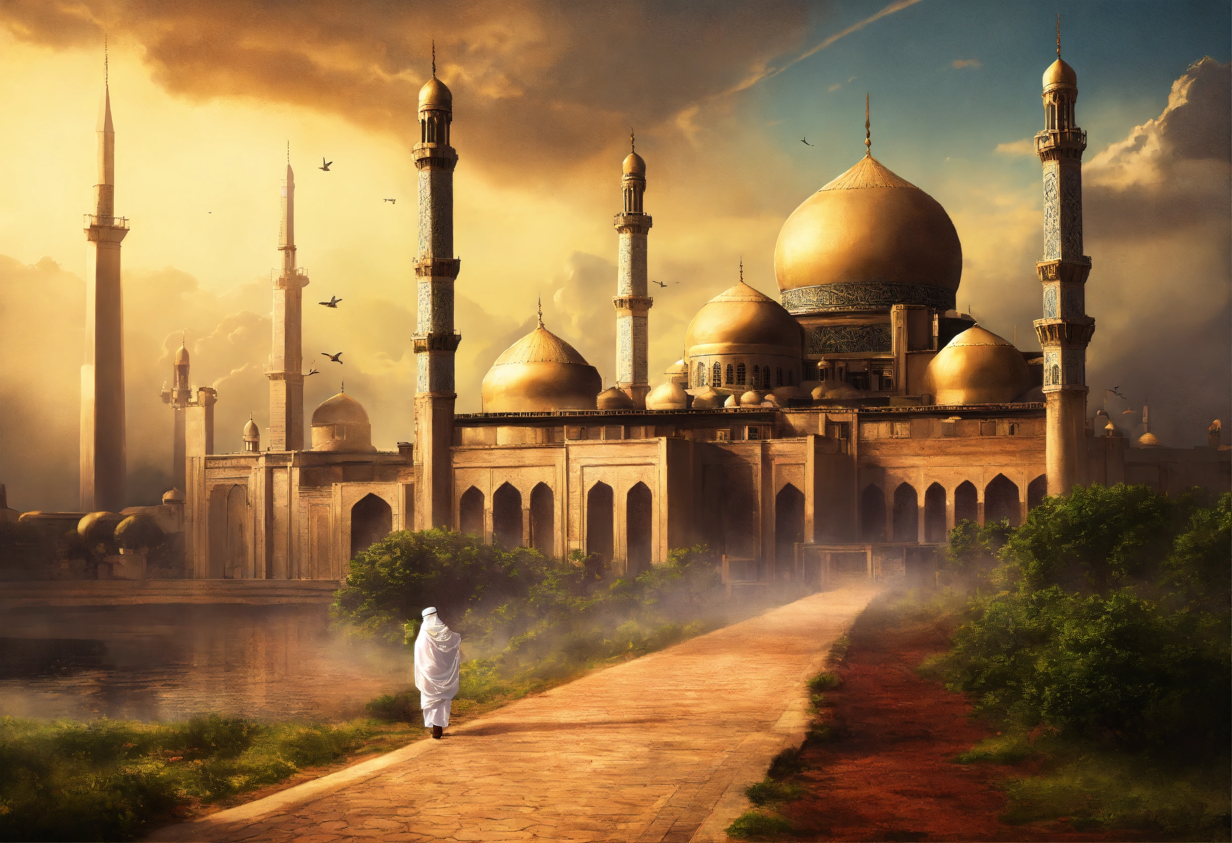 Lexica - Scene 10 Conclusion Prompt Design a powerful image Islam ...
