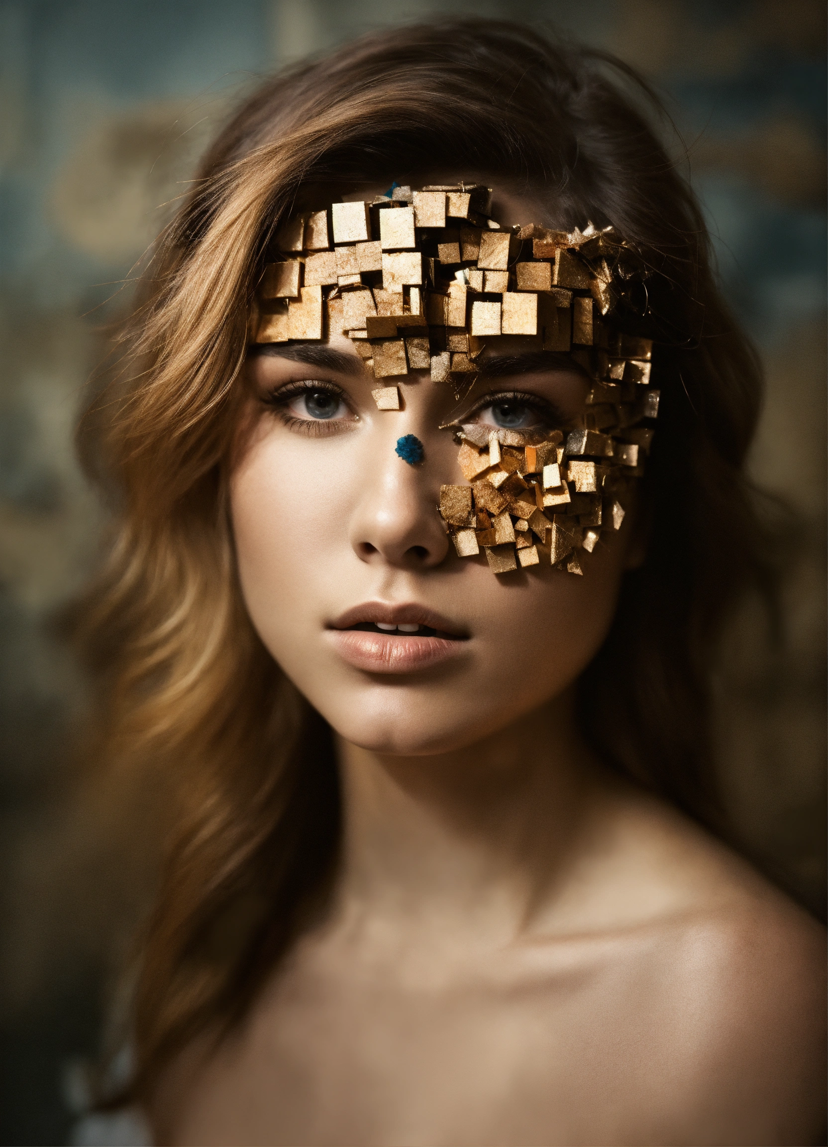Lexica - Deconstruction, portrait, beauty