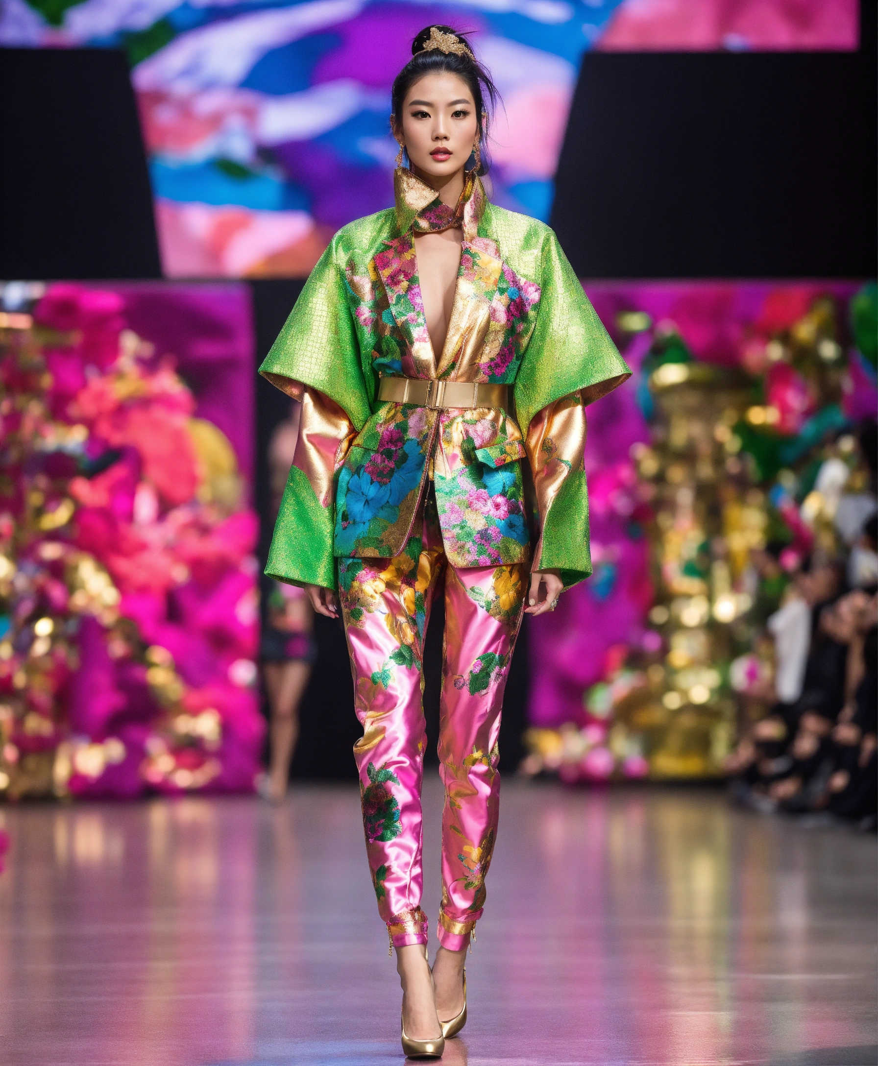 Lexica - Ultra realistic full body photo of a stylish Japanese model ...