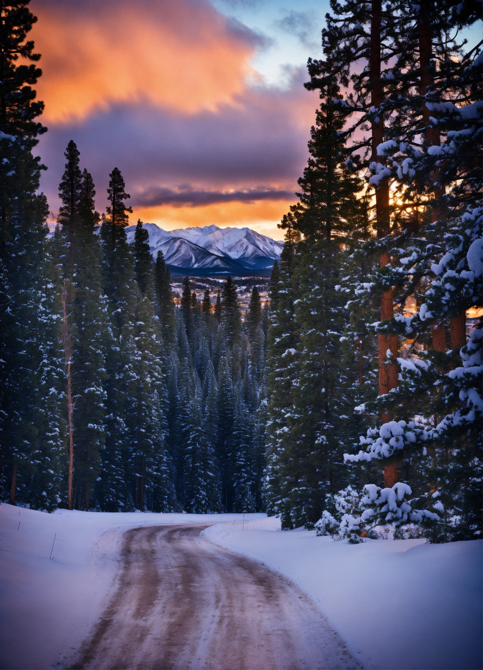 Lexica - Colorado snow