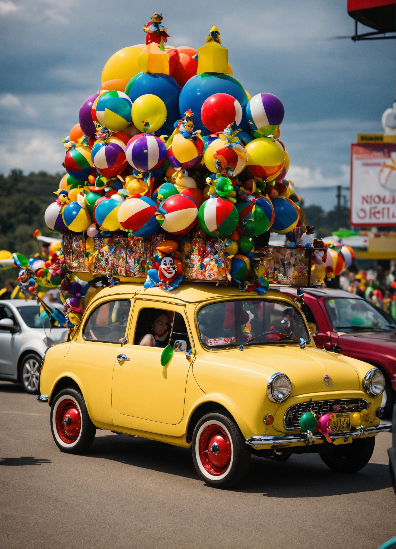 Lexica - Jesters on a small car