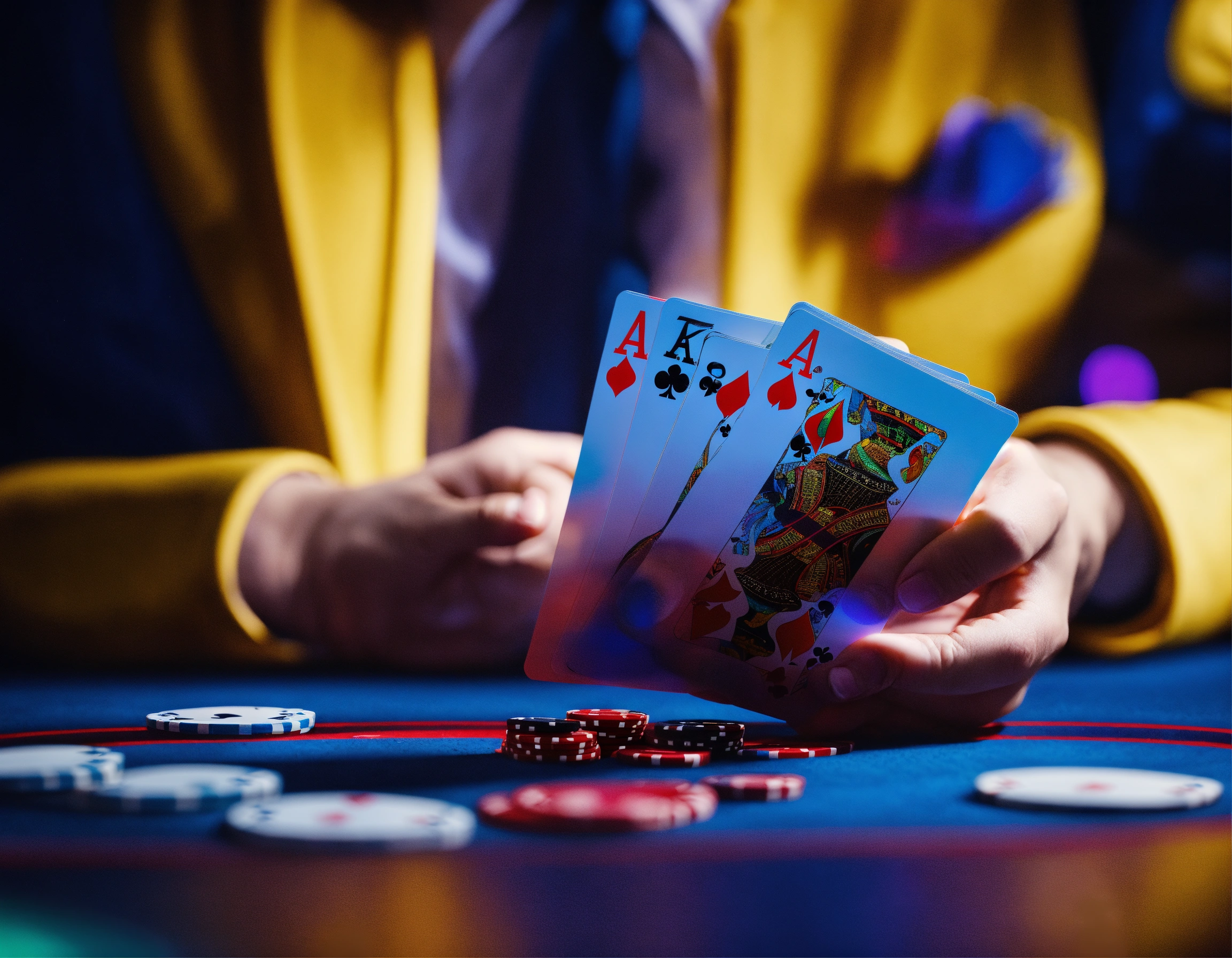lexica-casino-high-roller-suite-hand-on-ace-card-8k-neon-light