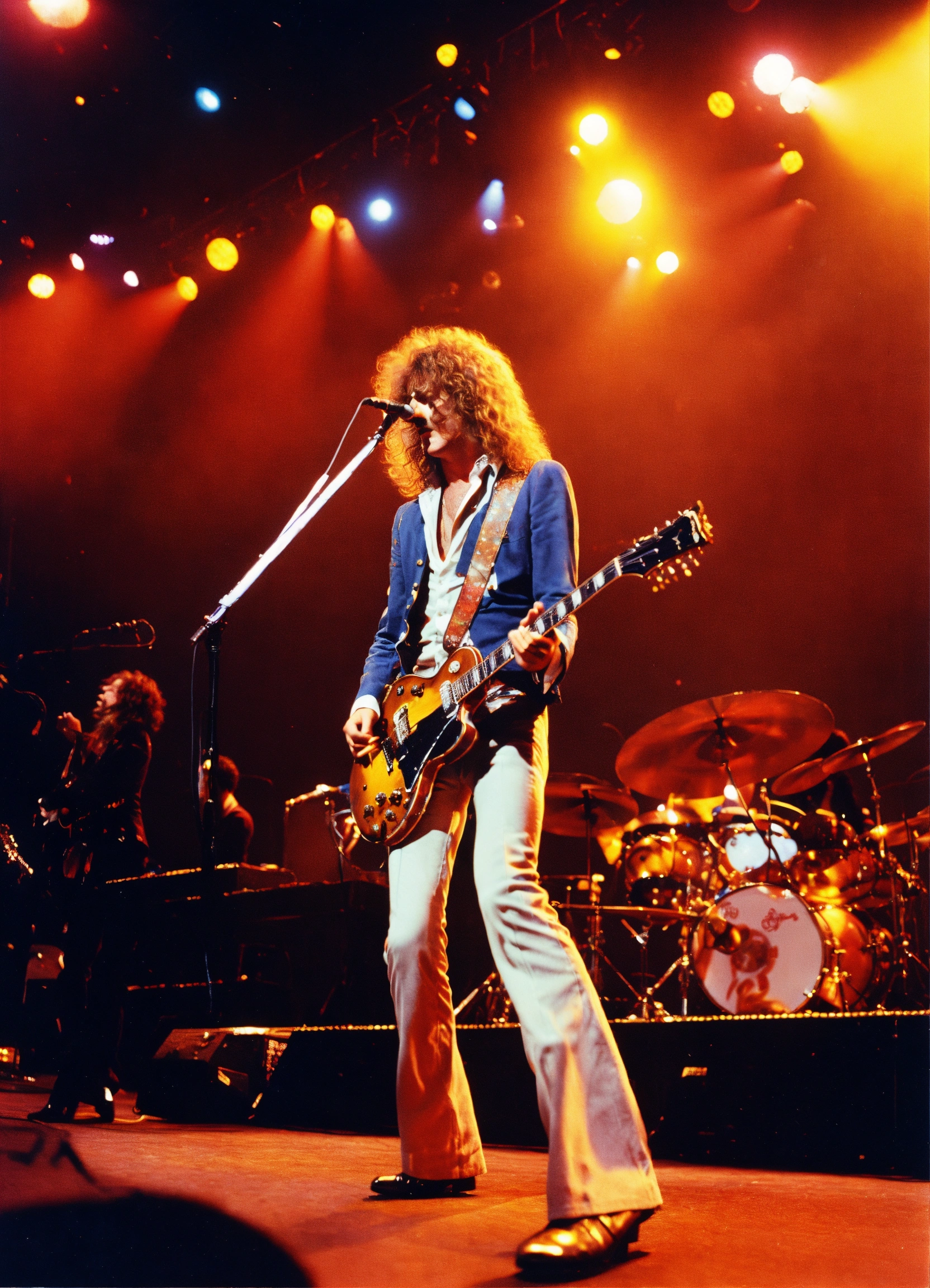 Lexica - Led Zeppelin playing madison square gardens in 1975