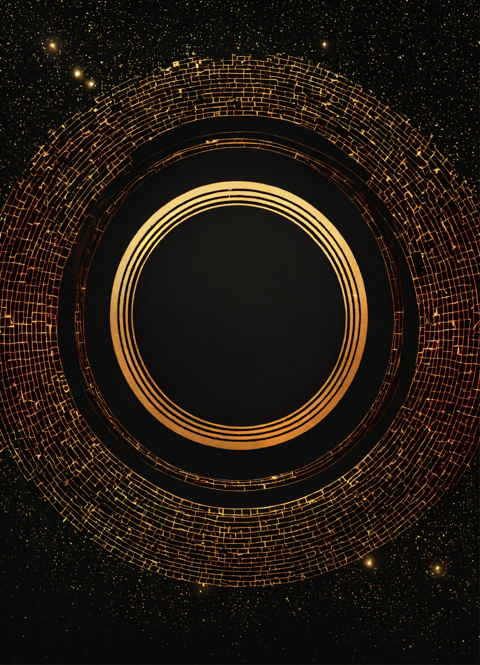 Lexica - Background with empty circle in middle