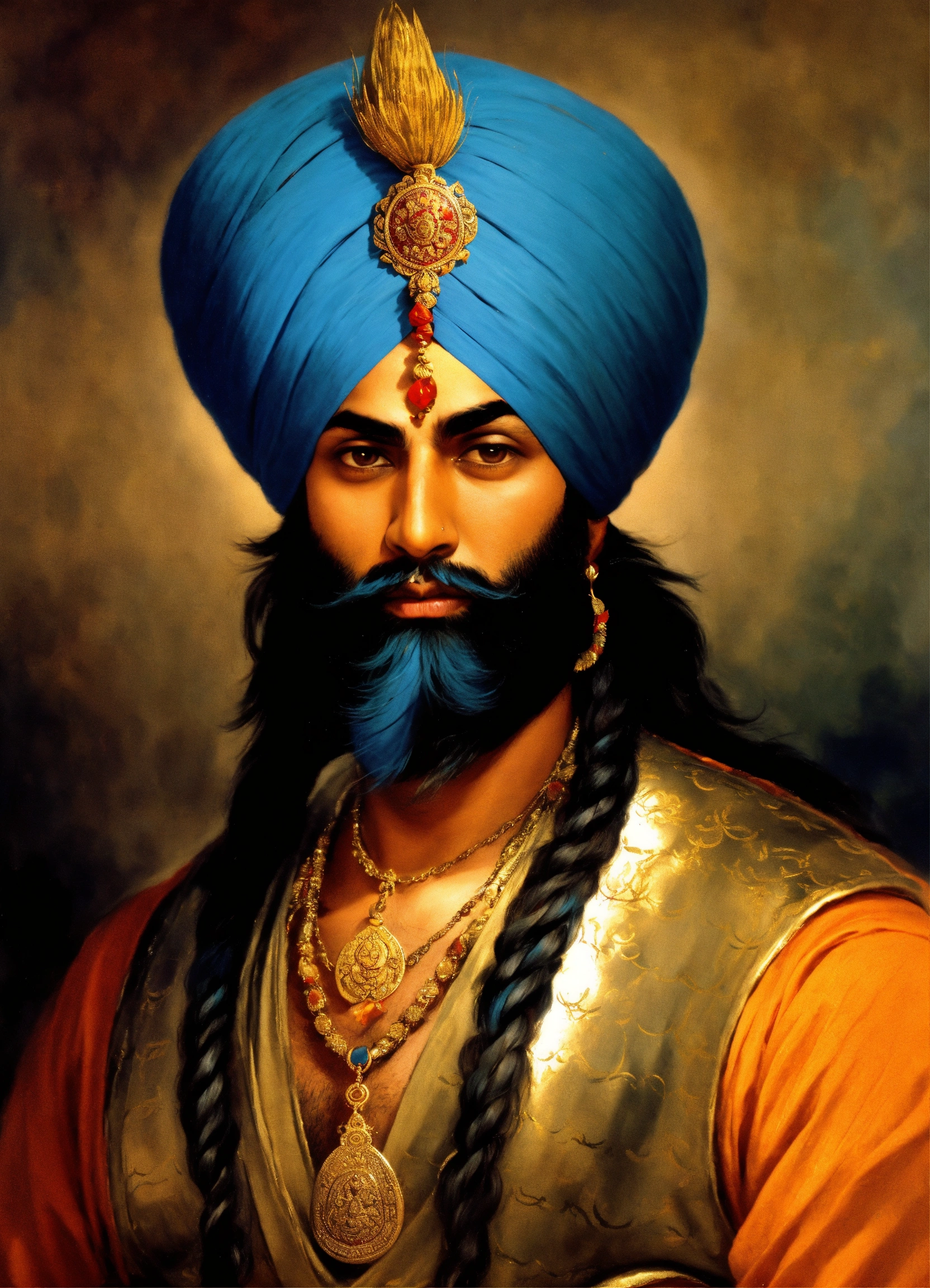 Lexica - Hari Singh Nalwa , sikh warrior, fight with Afghani, war filed