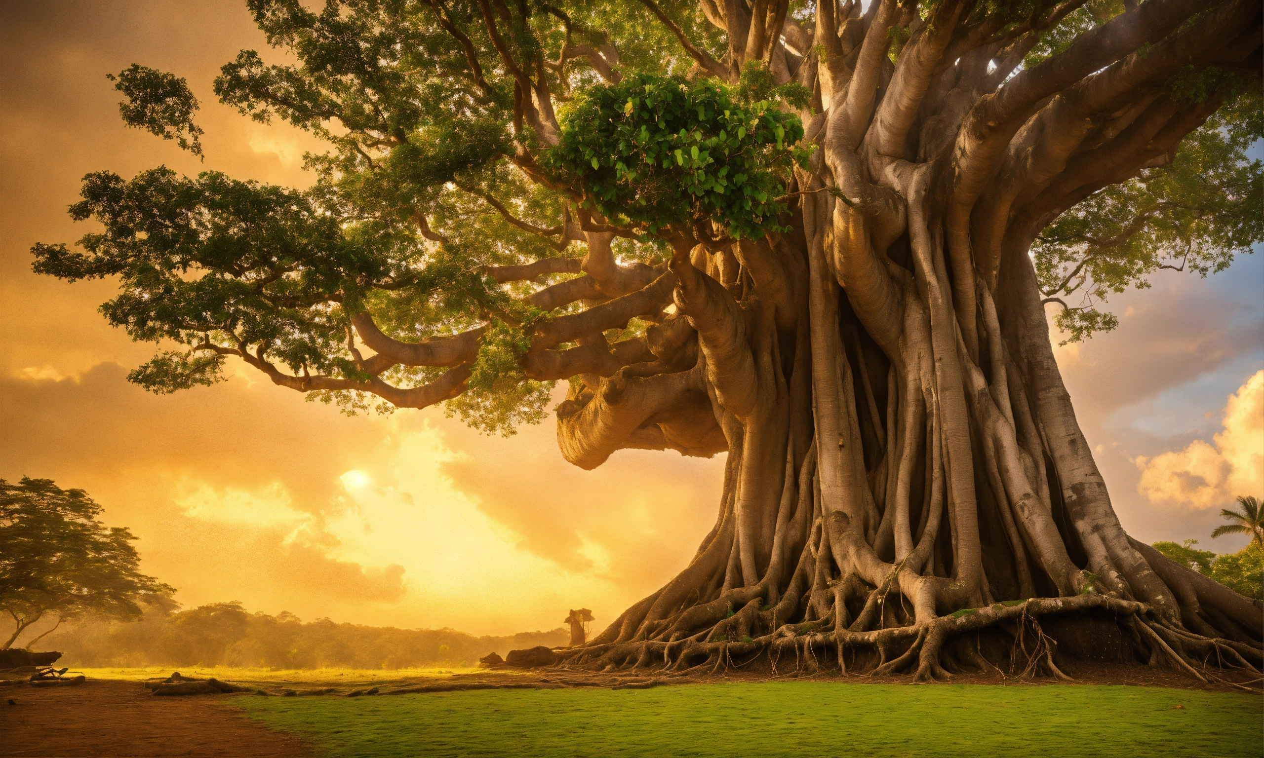 Lexica - The stone is tied to the roots of a banyan tree