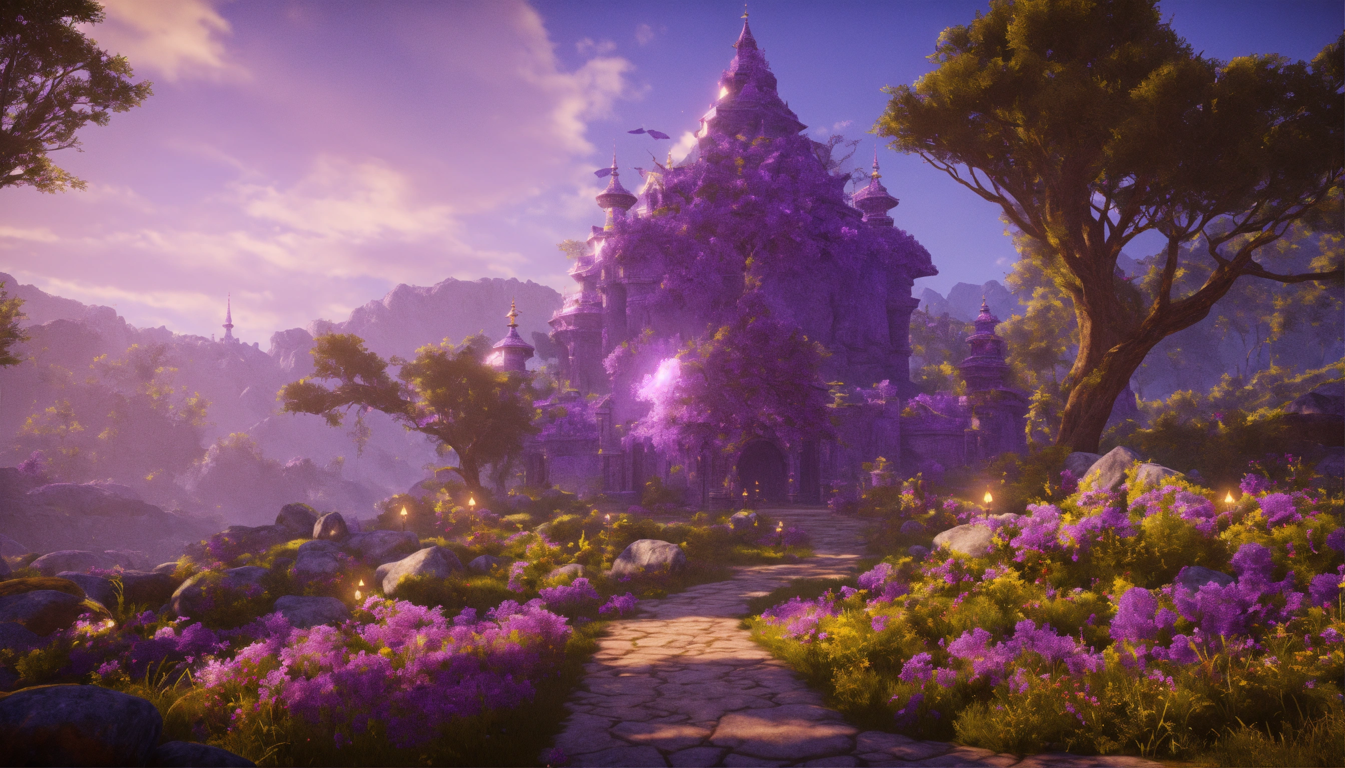 Lexica - Automated divinity, amethyst, magnificent, 4K resolution ...