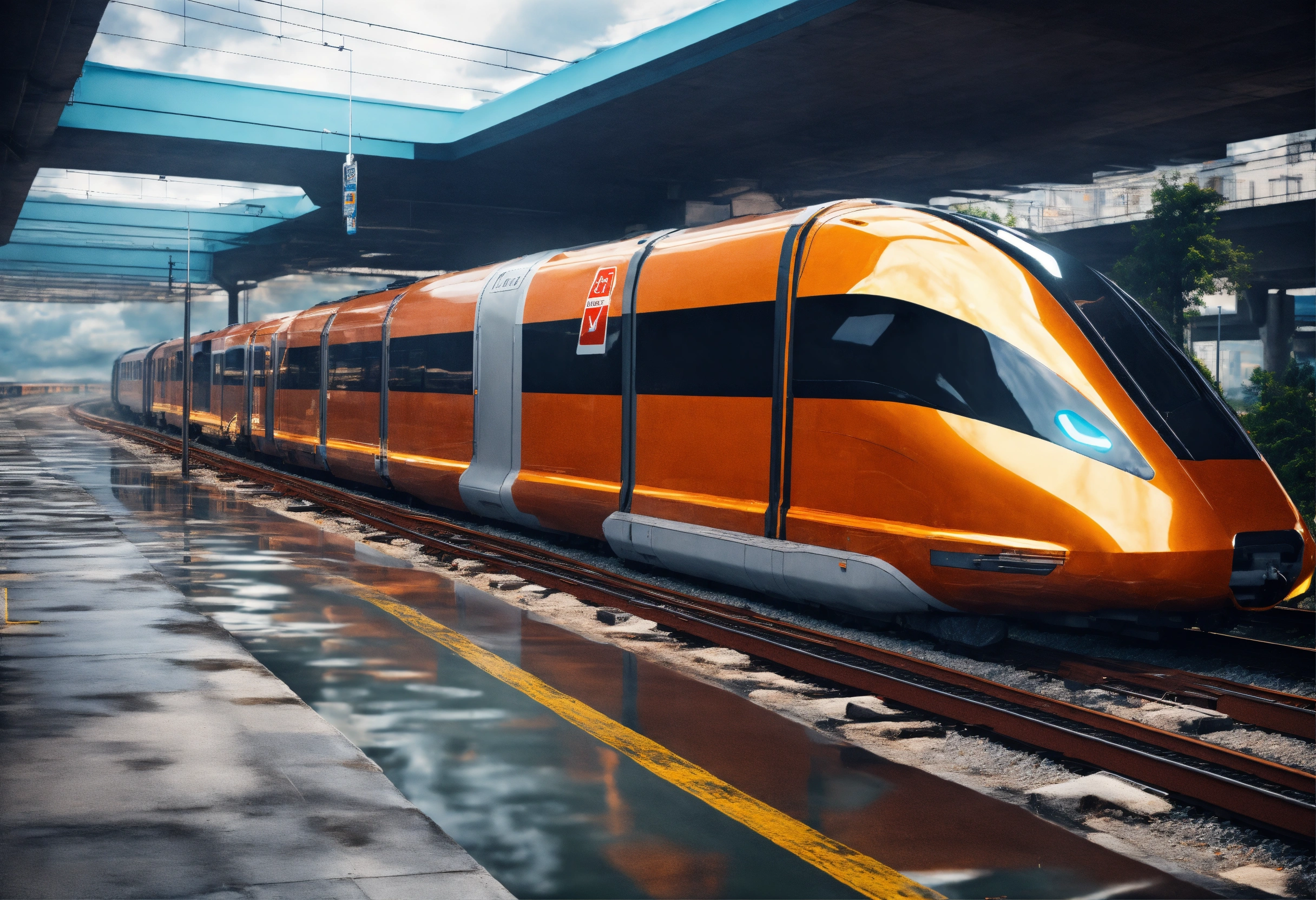 Lexica - High quality,quality8k,Floating run future train